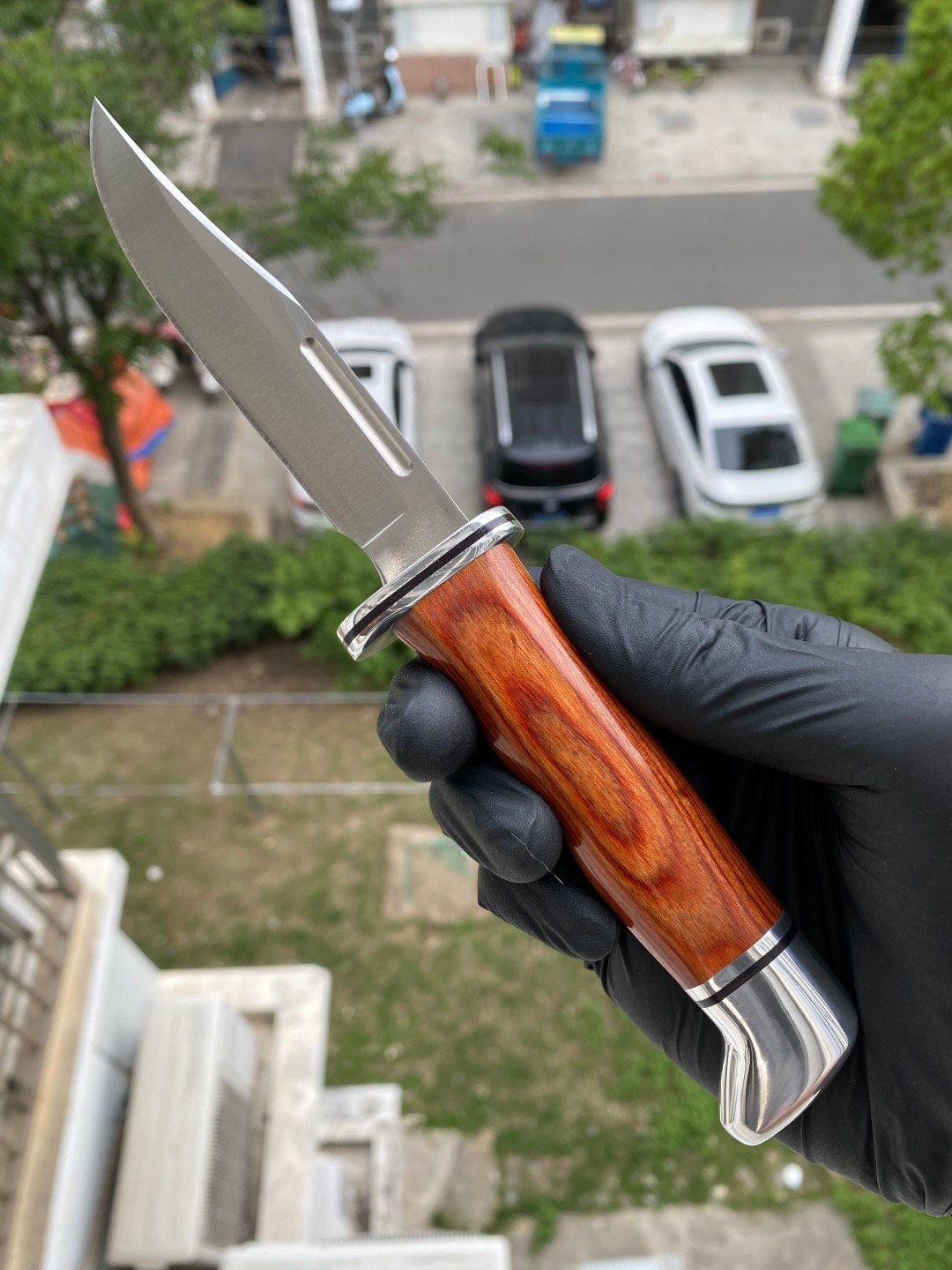 Buck knives 420HC钢 黄檀木柄 117CCS1 棕色 1150