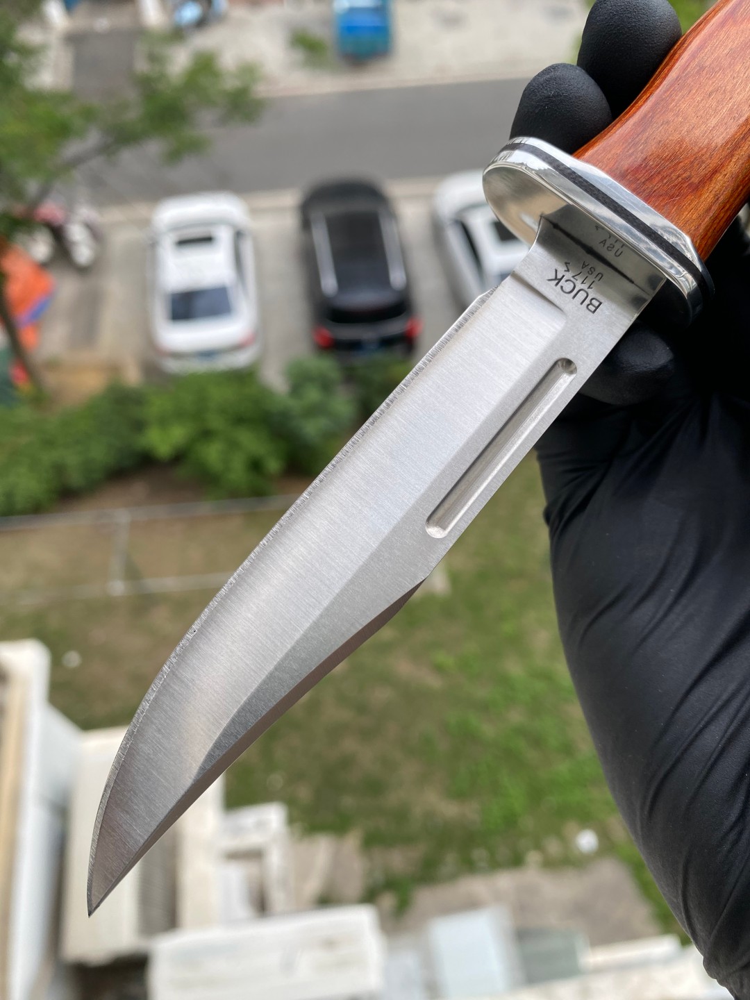 Buck knives 420HC钢 黄檀木柄 117CCS1 棕色 1150