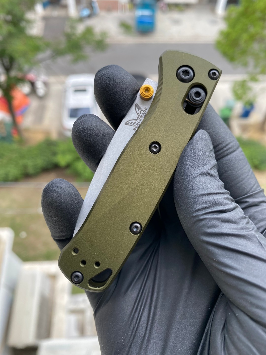 Benchmade Mini Bugout CPM-S90V钢 铝合金柄 533SL-10 林地绿 2599