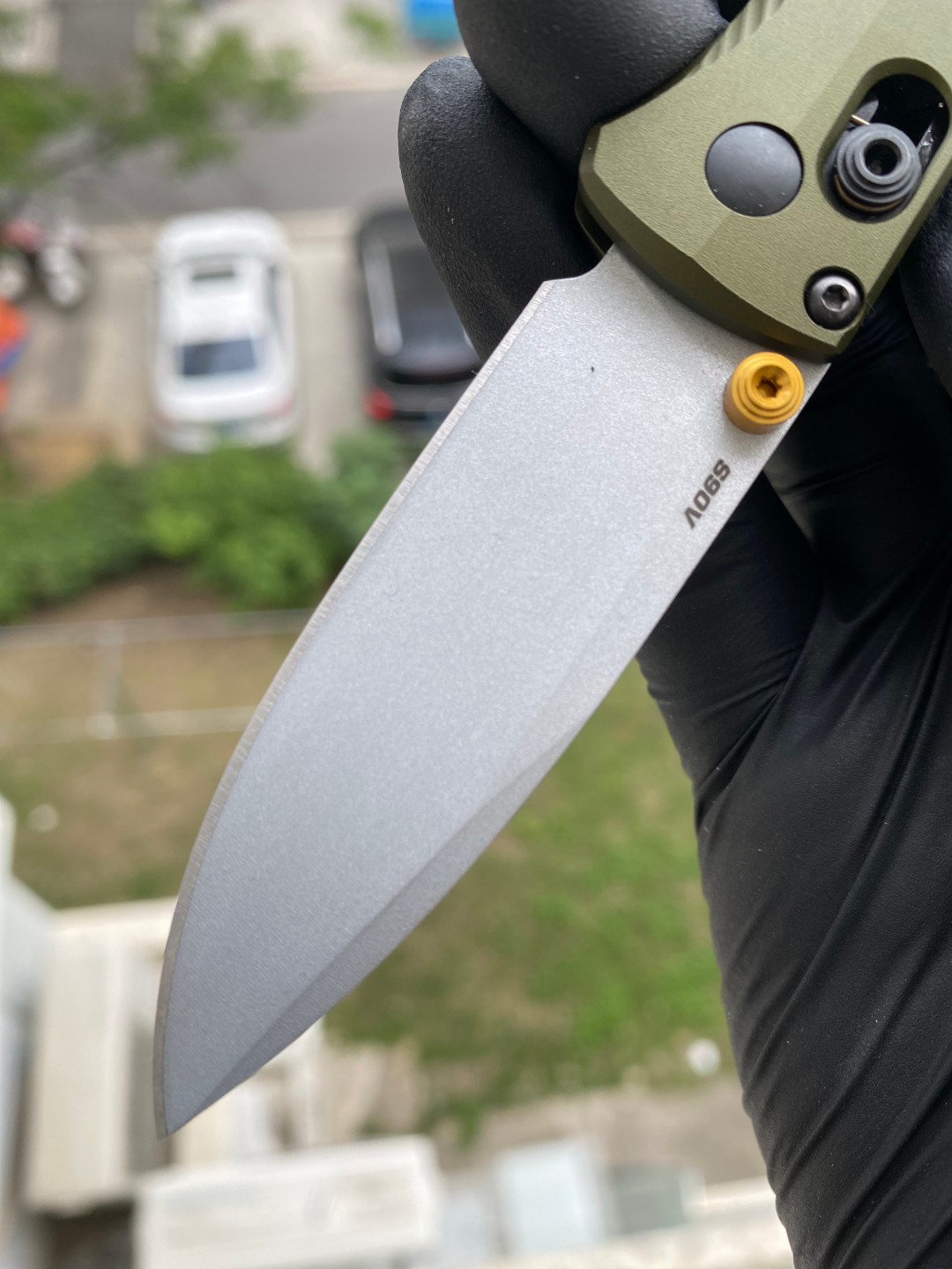Benchmade Mini Bugout CPM-S90V钢 铝合金柄 533SL-10 林地绿 2599