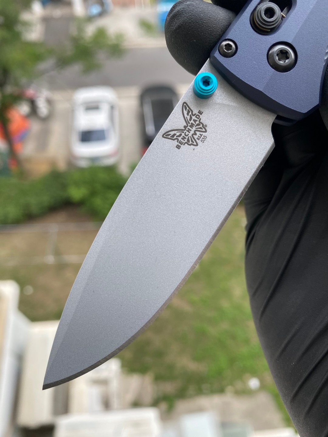 Benchmade Bugout CPM-S90V钢 铝合金柄 535SL-13 蓝色 2650