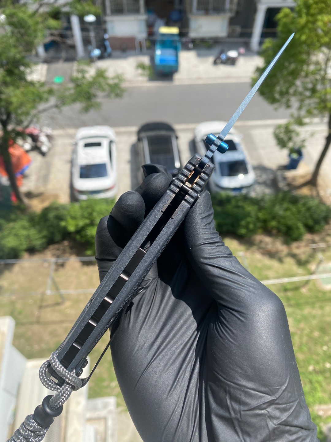Benchmade Water Adira AXIS CPM-MagnaCut钢 Grivory 手柄18060BT-01  蓝色 1999