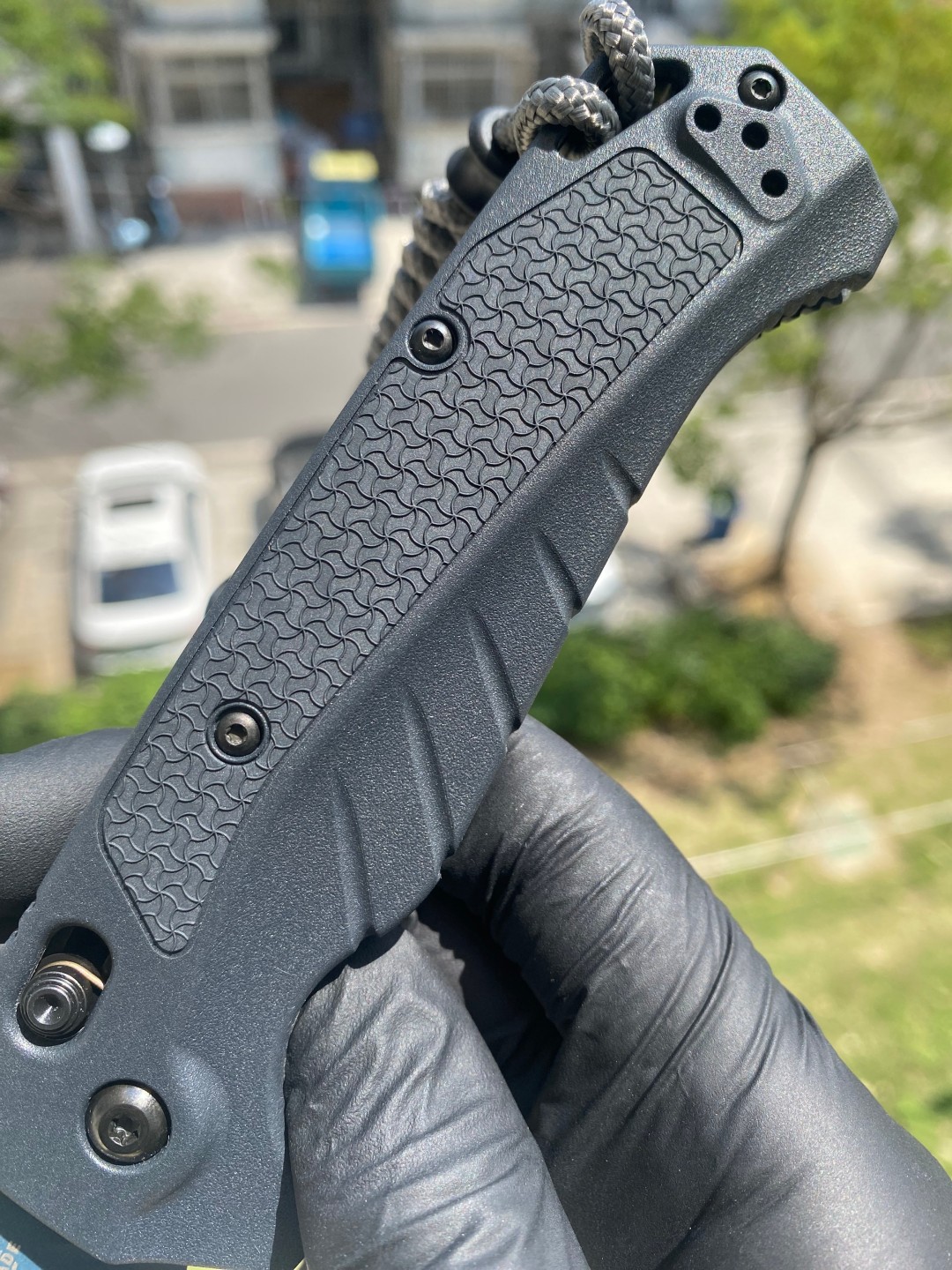 Benchmade Water Adira AXIS CPM-MagnaCut钢 Grivory 手柄18060BT-01  蓝色 1999