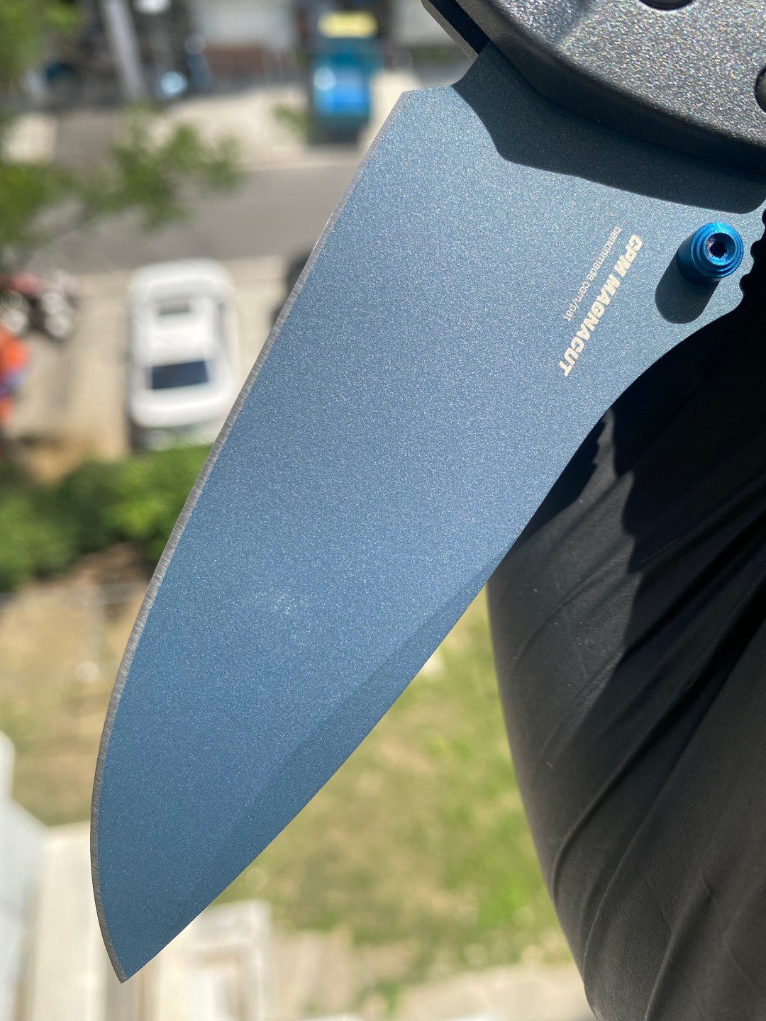 Benchmade Water Adira AXIS CPM-MagnaCut钢 Grivory 手柄18060BT-01  蓝色 1999