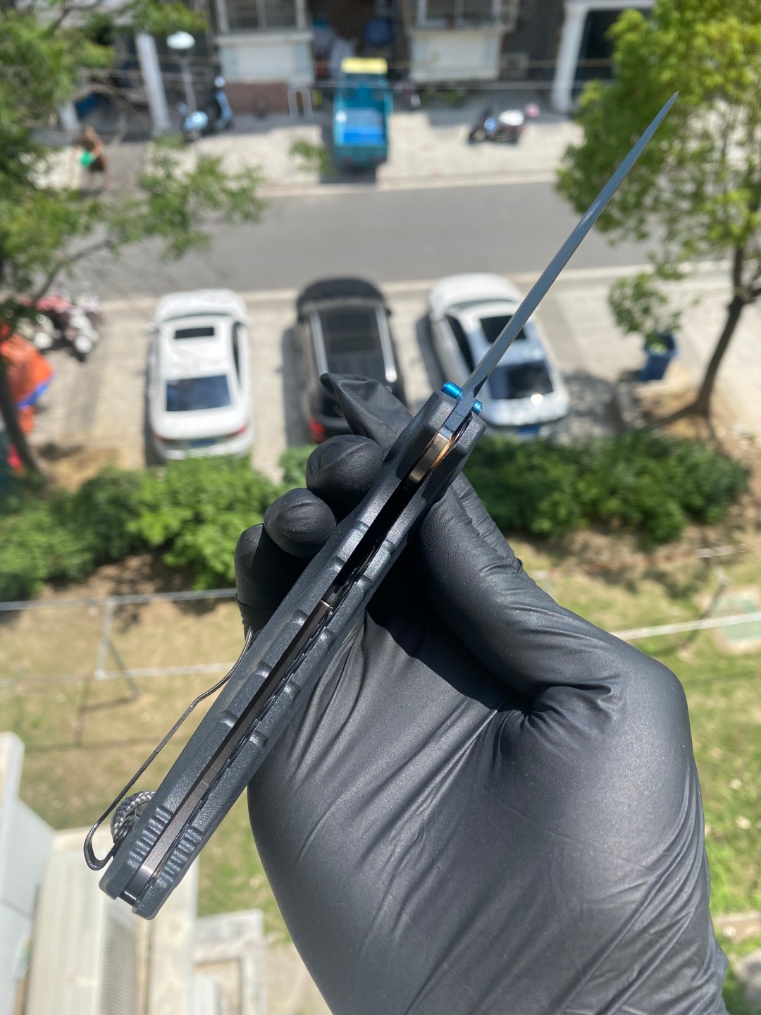 Benchmade Water Adira AXIS CPM-MagnaCut钢 Grivory 手柄18060BT-01  蓝色 1999