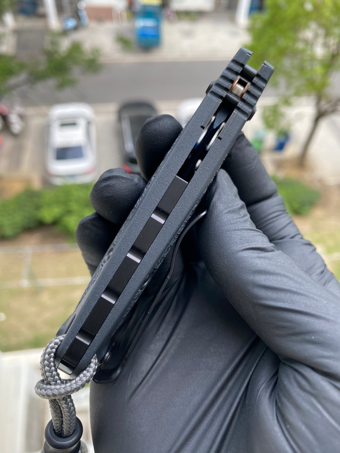 Benchmade Water mini Adira AXIS CPM-MagnaCut钢 Grivory 手柄 蓝色 18065BT-01 1999