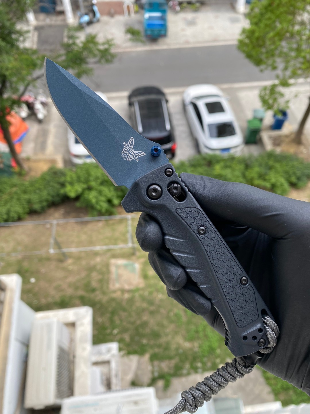 Benchmade Water mini Adira AXIS CPM-MagnaCut钢 Grivory 手柄 蓝色 18065BT-01 1999
