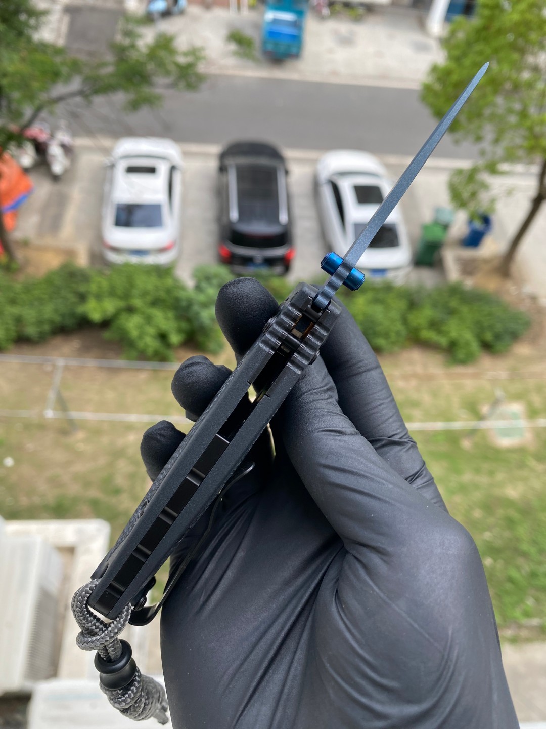Benchmade Water mini Adira AXIS CPM-MagnaCut钢 Grivory 手柄 蓝色 18065BT-01 1999