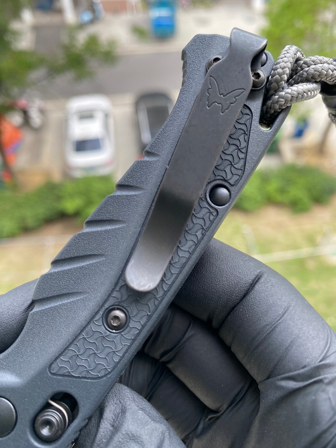 Benchmade Water mini Adira AXIS CPM-MagnaCut钢 Grivory 手柄 蓝色 18065BT-01 1999
