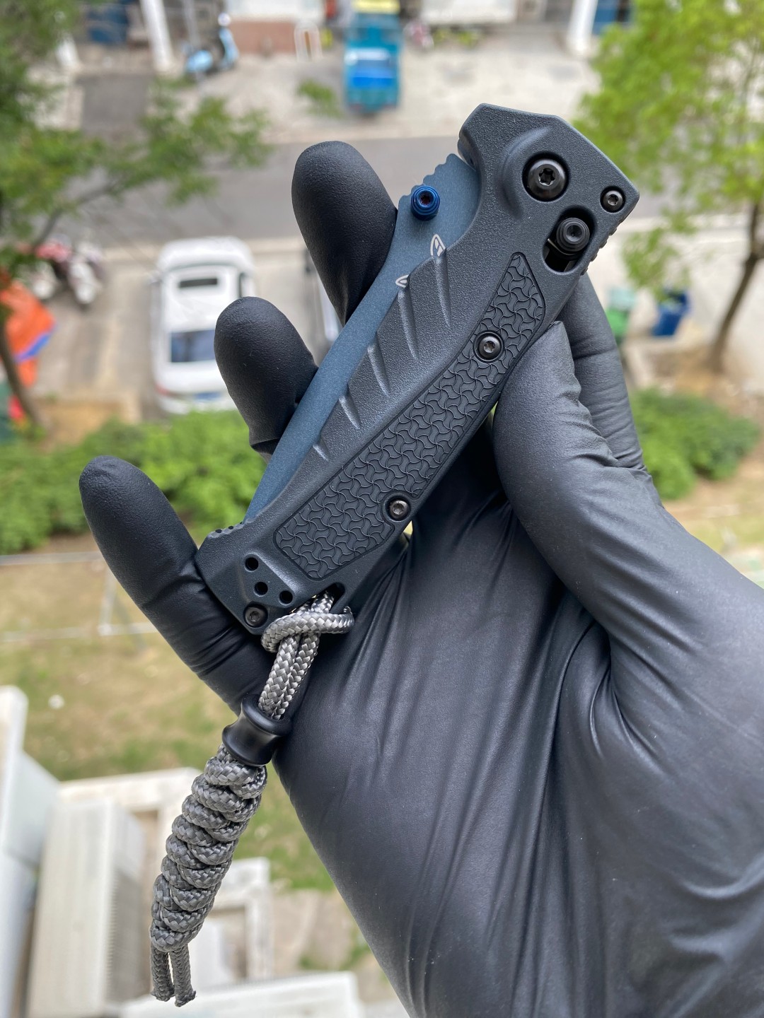 Benchmade Water mini Adira AXIS CPM-MagnaCut钢 Grivory 手柄 蓝色 18065BT-01 1999