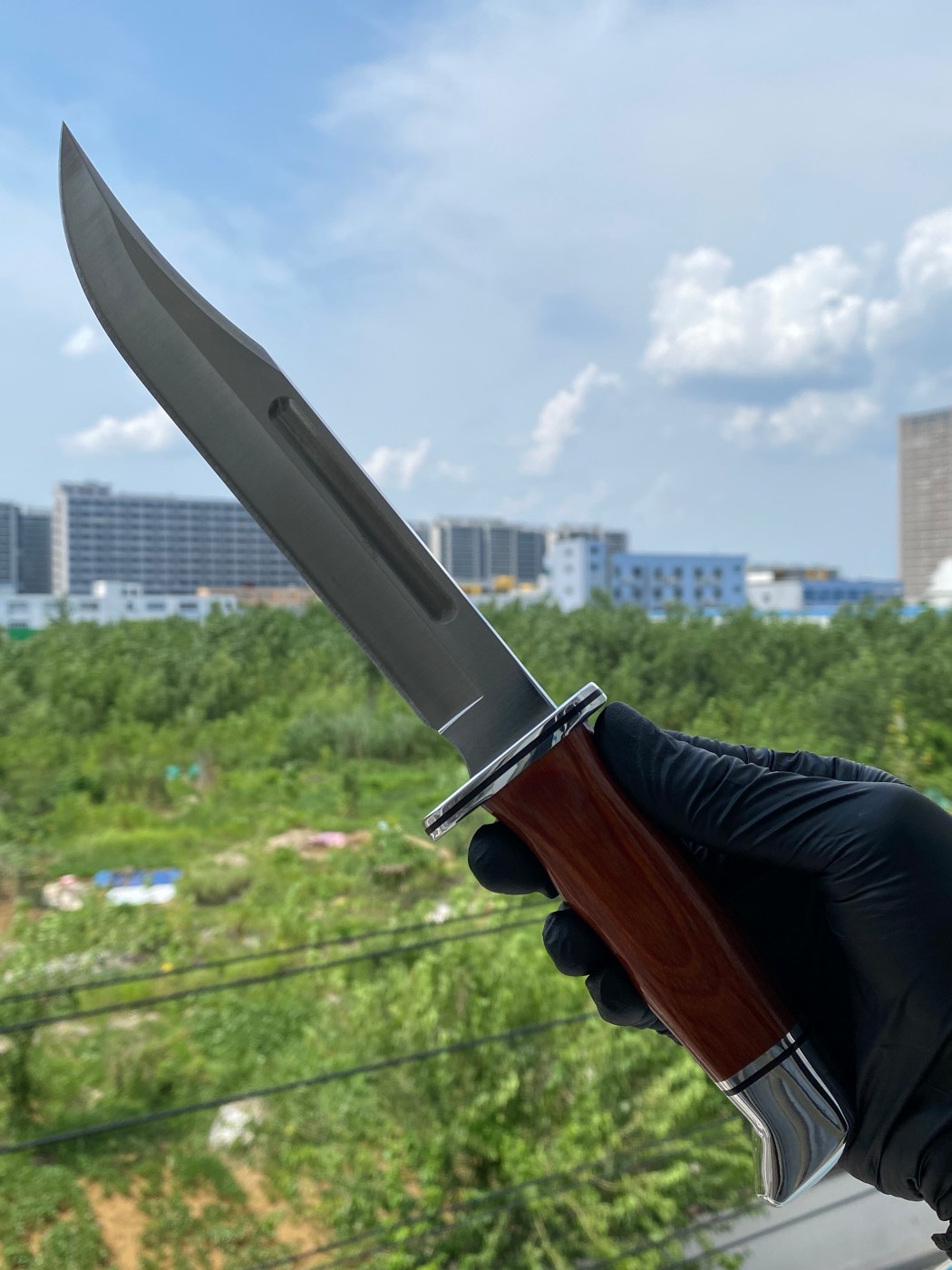 Buck knives 420HC钢 黄檀木柄 0120CCS1-B 棕色 1350