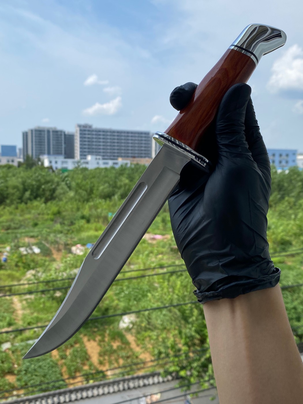 Buck knives 420HC钢 黄檀木柄 0120CCS1-B 棕色 1350