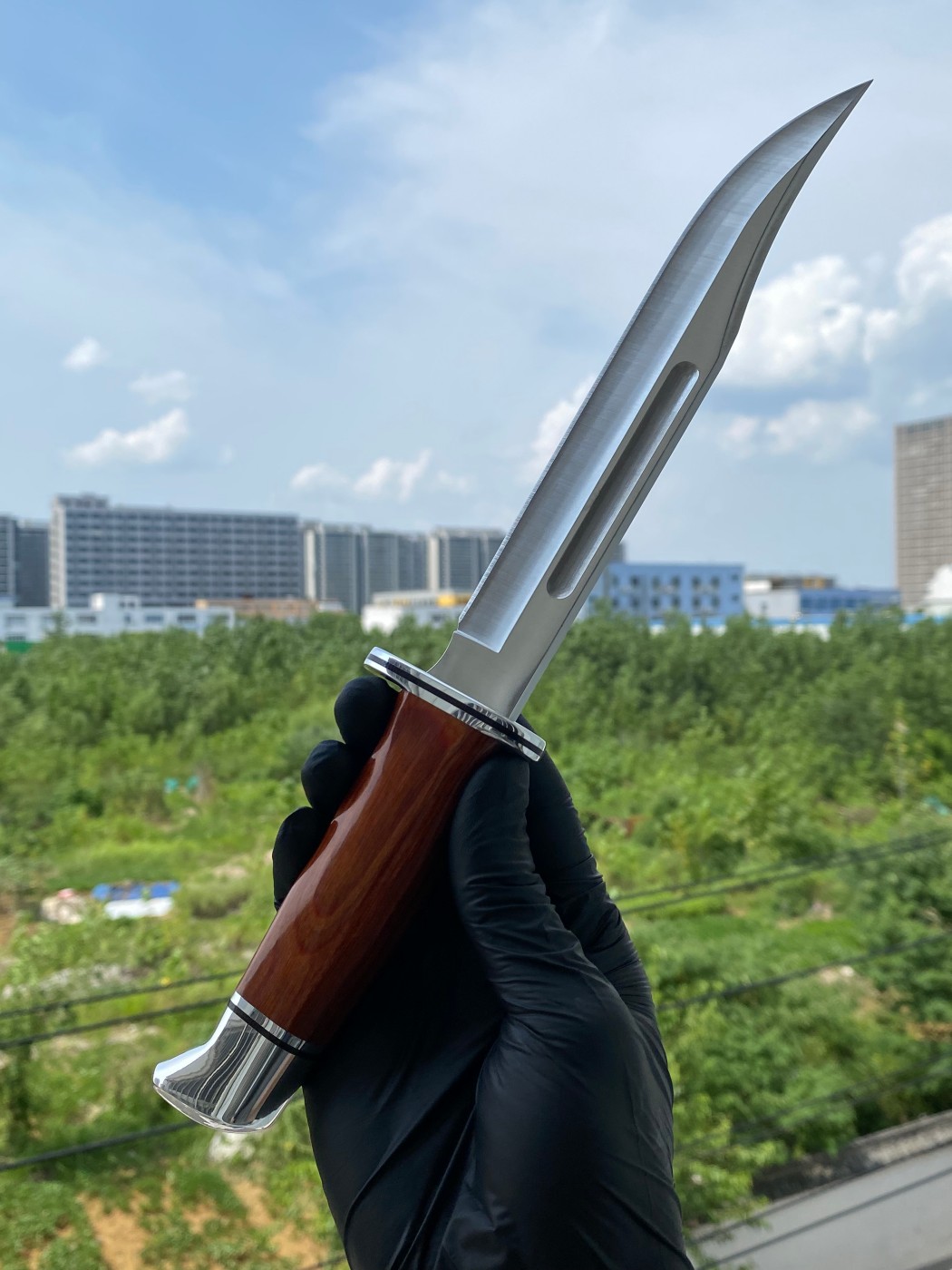 Buck knives 420HC钢 黄檀木柄 0120CCS1-B 棕色 1350