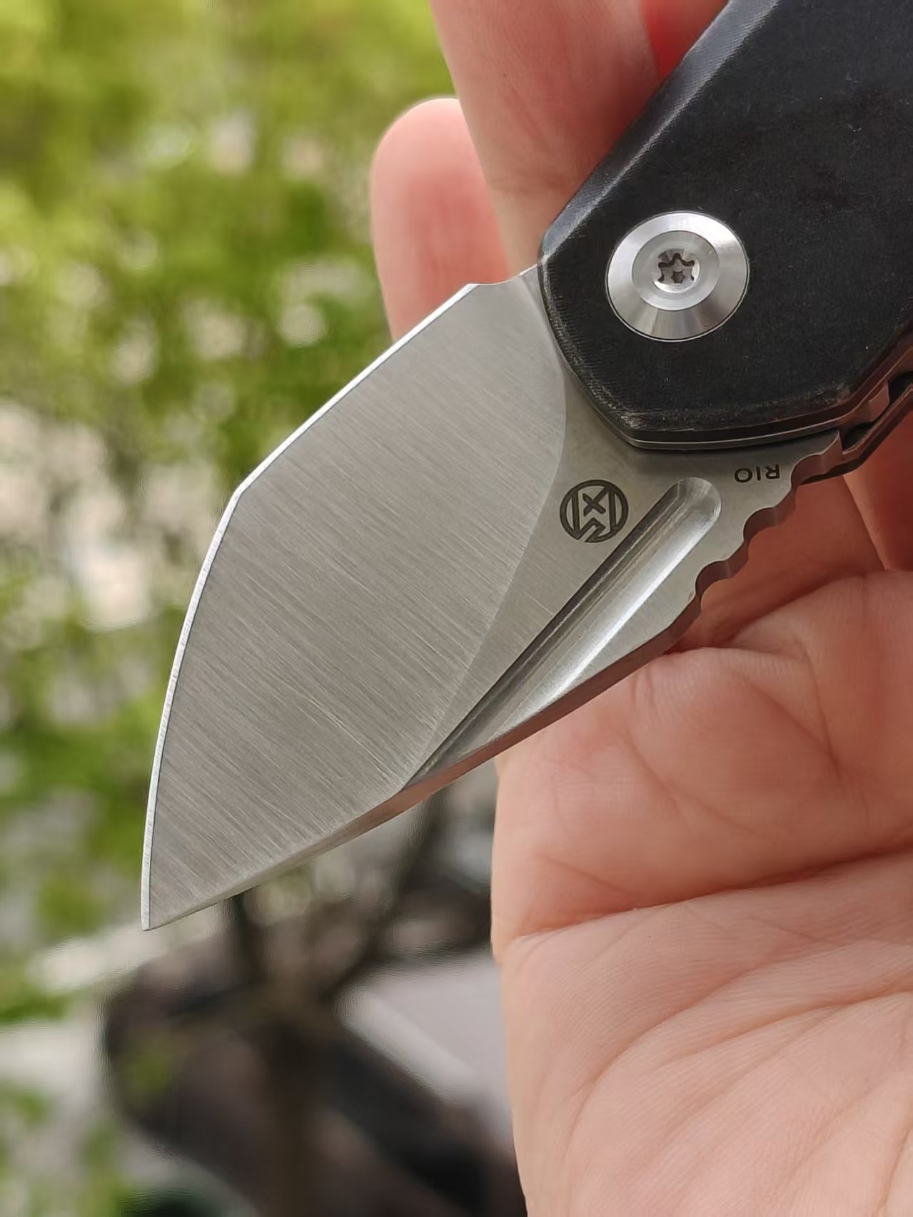 【售完】Kansept Knives RIO M390钢 钛柄 K3044A1 黑色 原价1080 特惠580