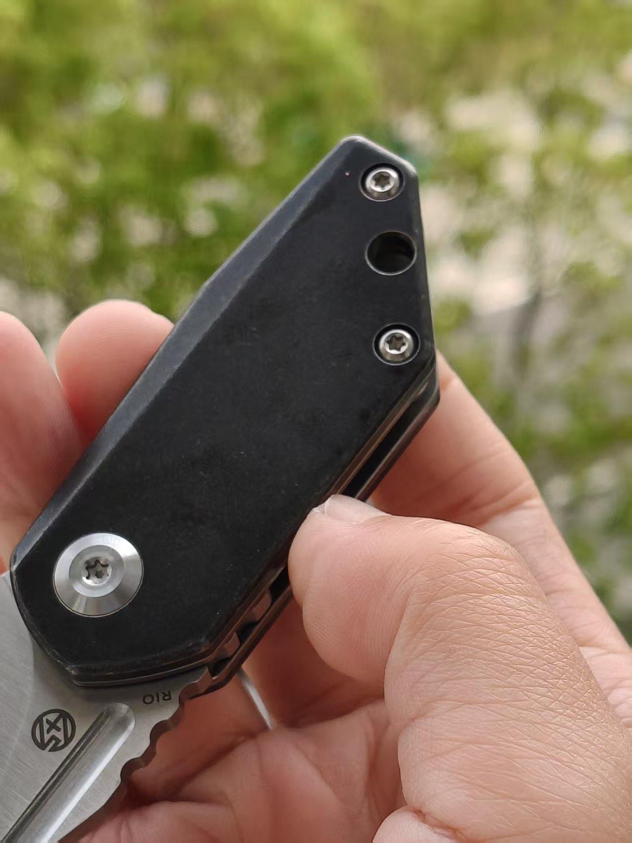【售完】Kansept Knives RIO M390钢 钛柄 K3044A1 黑色 原价1080 特惠580