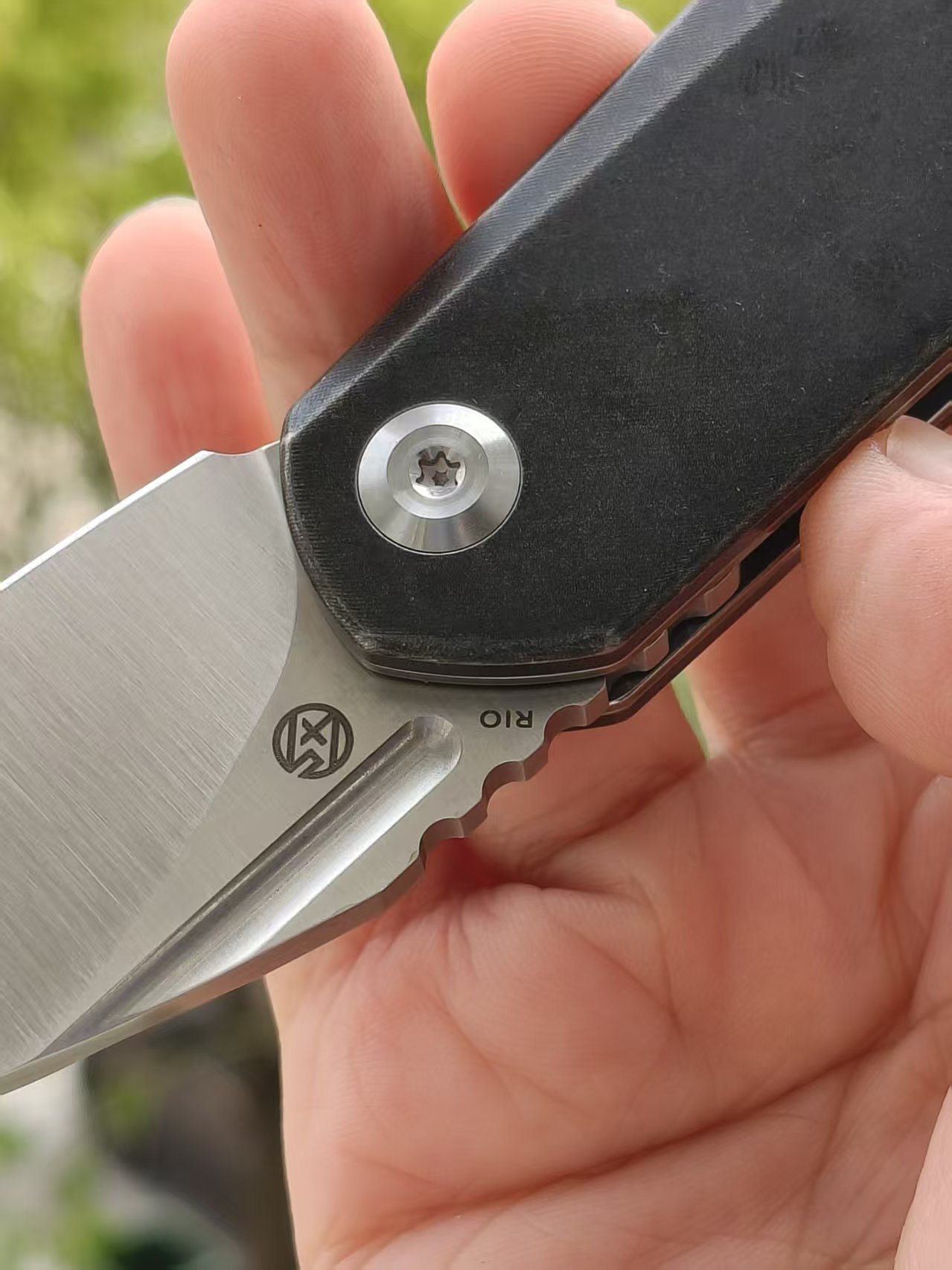 【售完】Kansept Knives RIO M390钢 钛柄 K3044A1 黑色 原价1080 特惠580