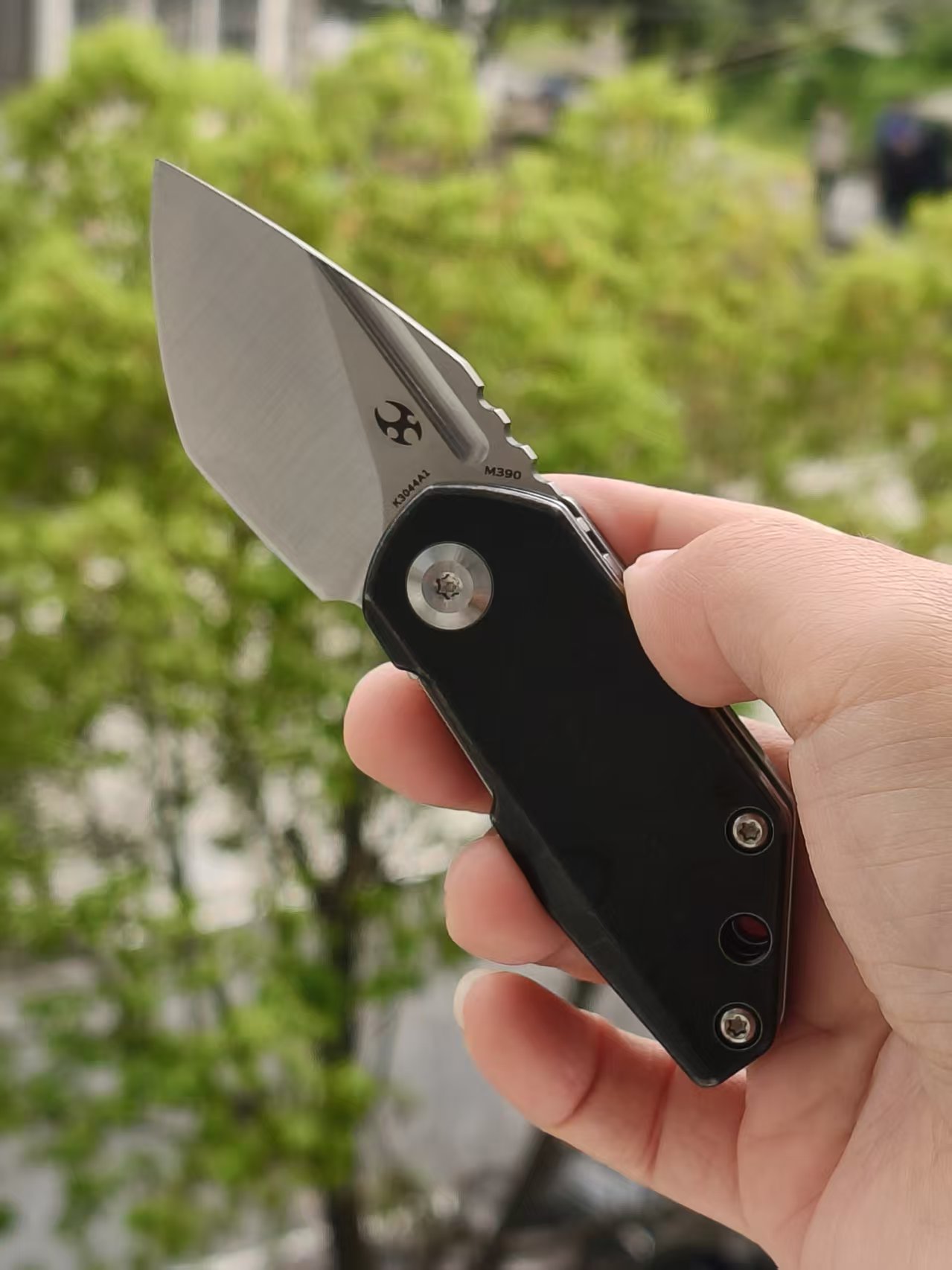 【售完】Kansept Knives RIO M390钢 钛柄 K3044A1 黑色 原价1080 特惠580
