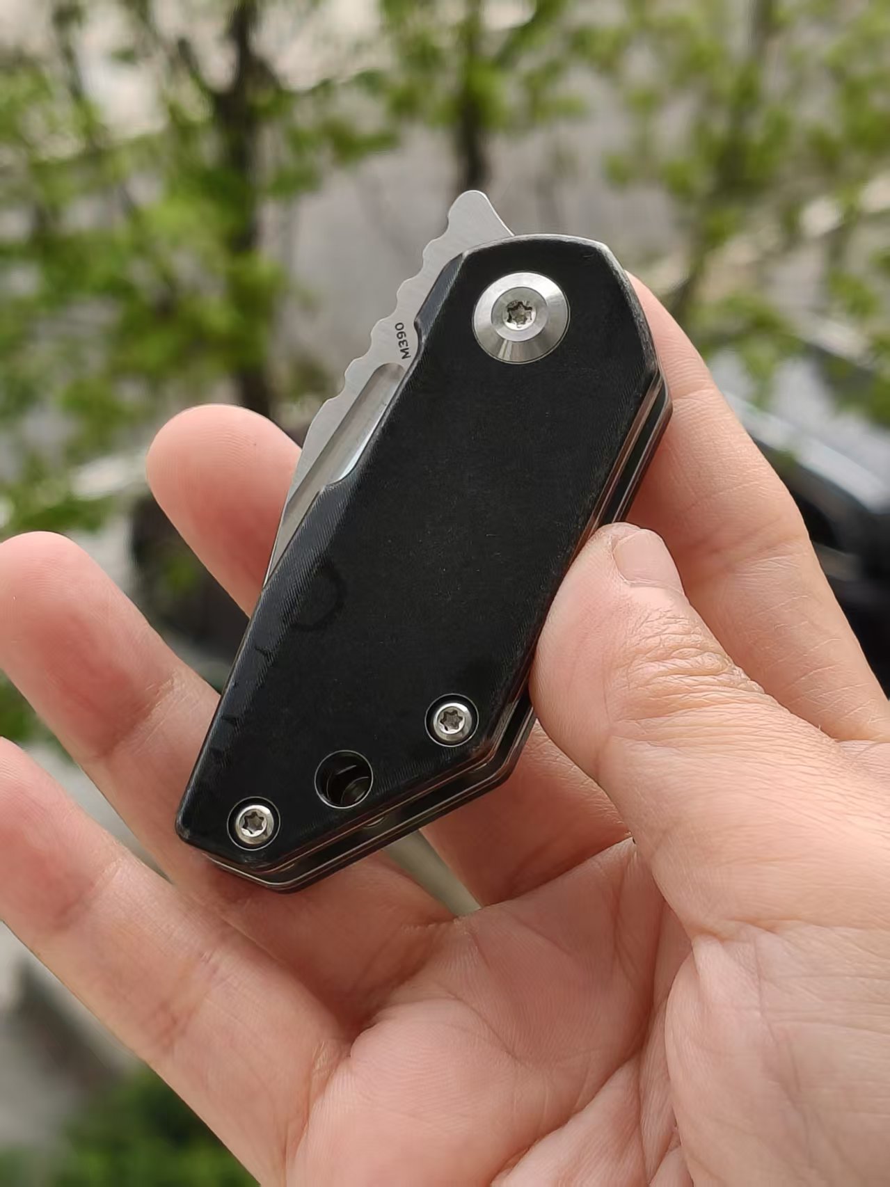 【售完】Kansept Knives RIO M390钢 钛柄 K3044A1 黑色 原价1080 特惠580