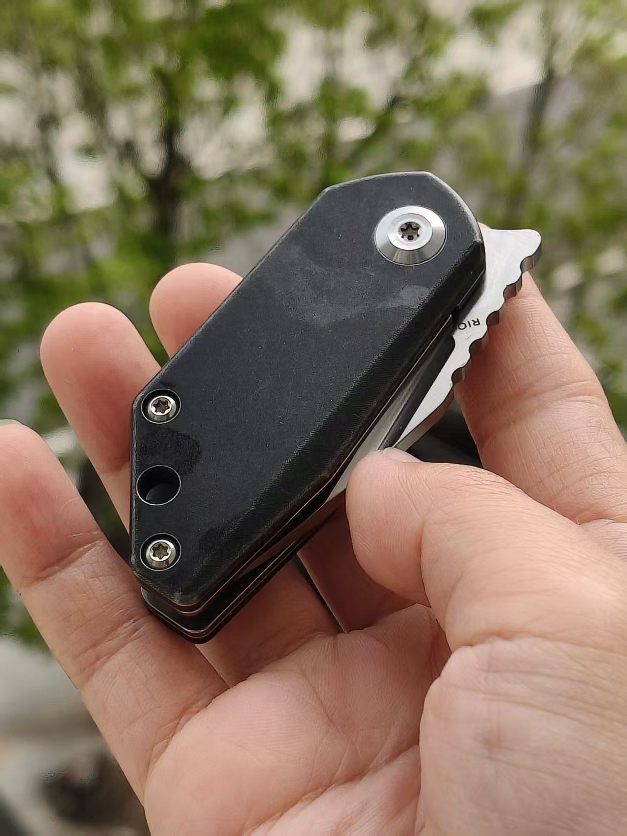 【售完】Kansept Knives RIO M390钢 钛柄 K3044A1 黑色 原价1080 特惠580