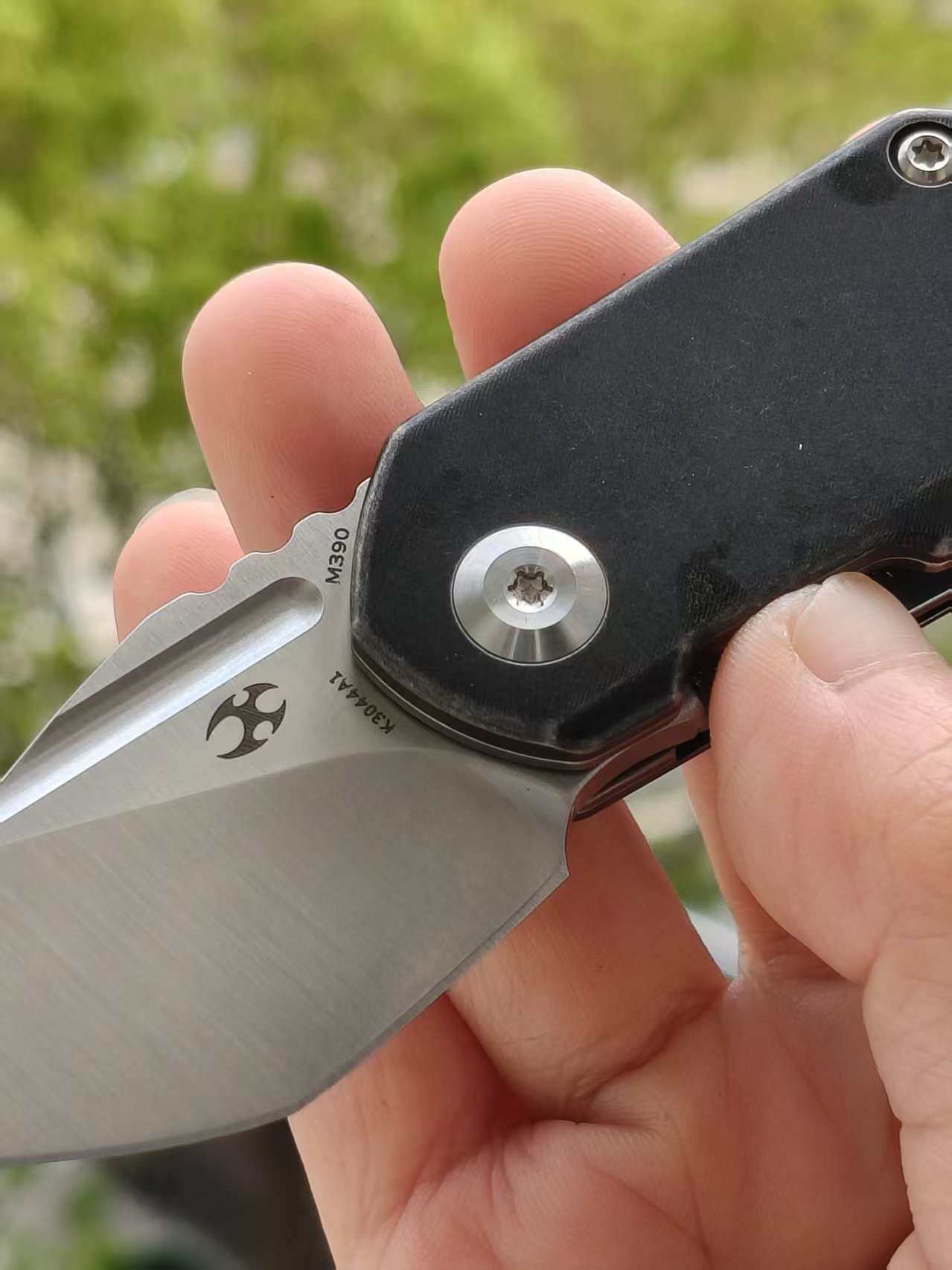 【售完】Kansept Knives RIO M390钢 钛柄 K3044A1 黑色 原价1080 特惠580