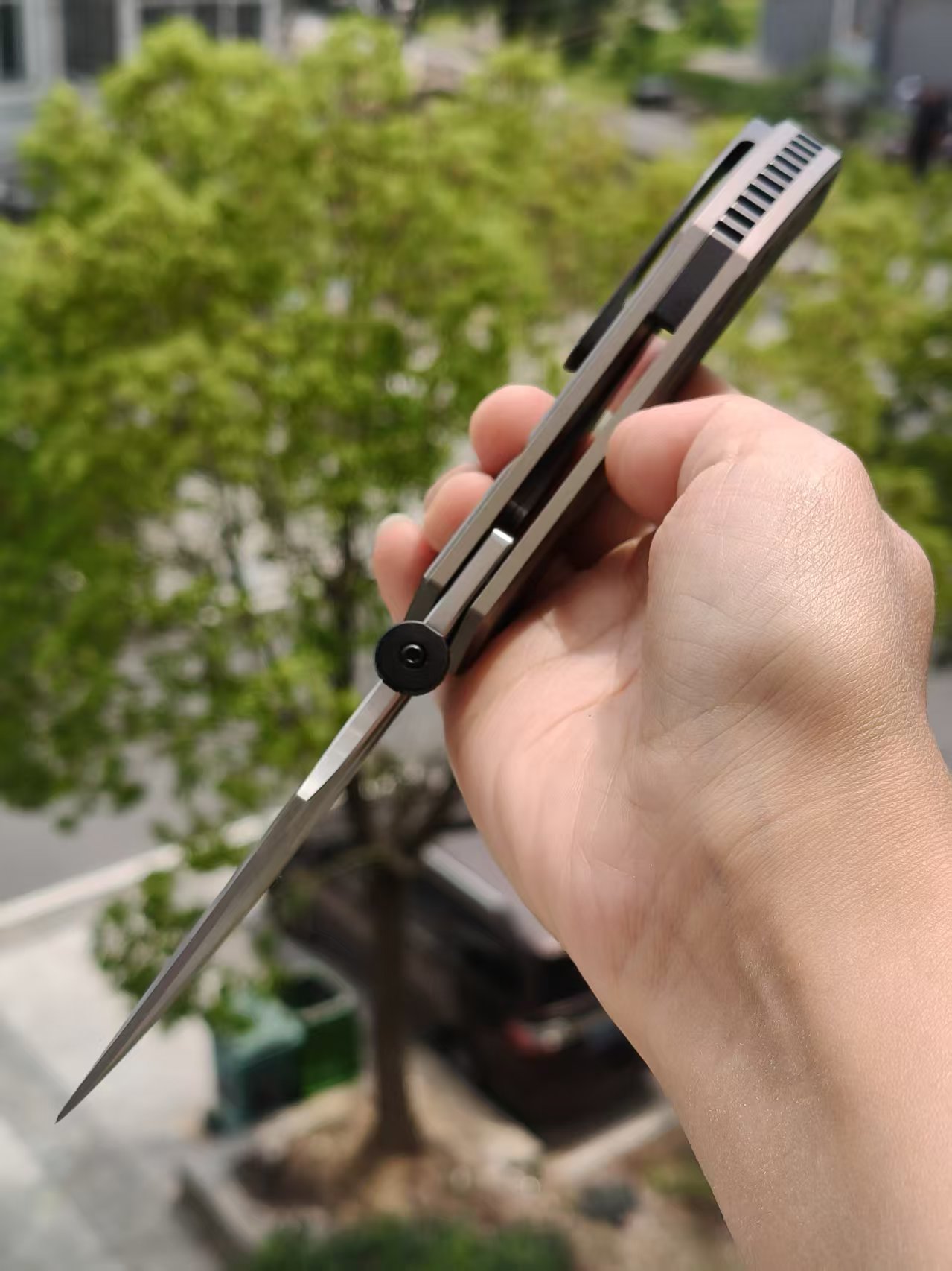 Kansept Orion S35VN钢 钛柄 K1089A2 原价1400 特惠价998 瑕疵版本