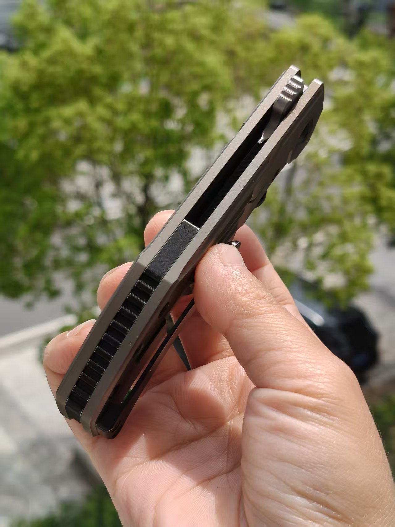 Kansept Orion S35VN钢 钛柄 K1089A2 原价1400 特惠价998 瑕疵版本