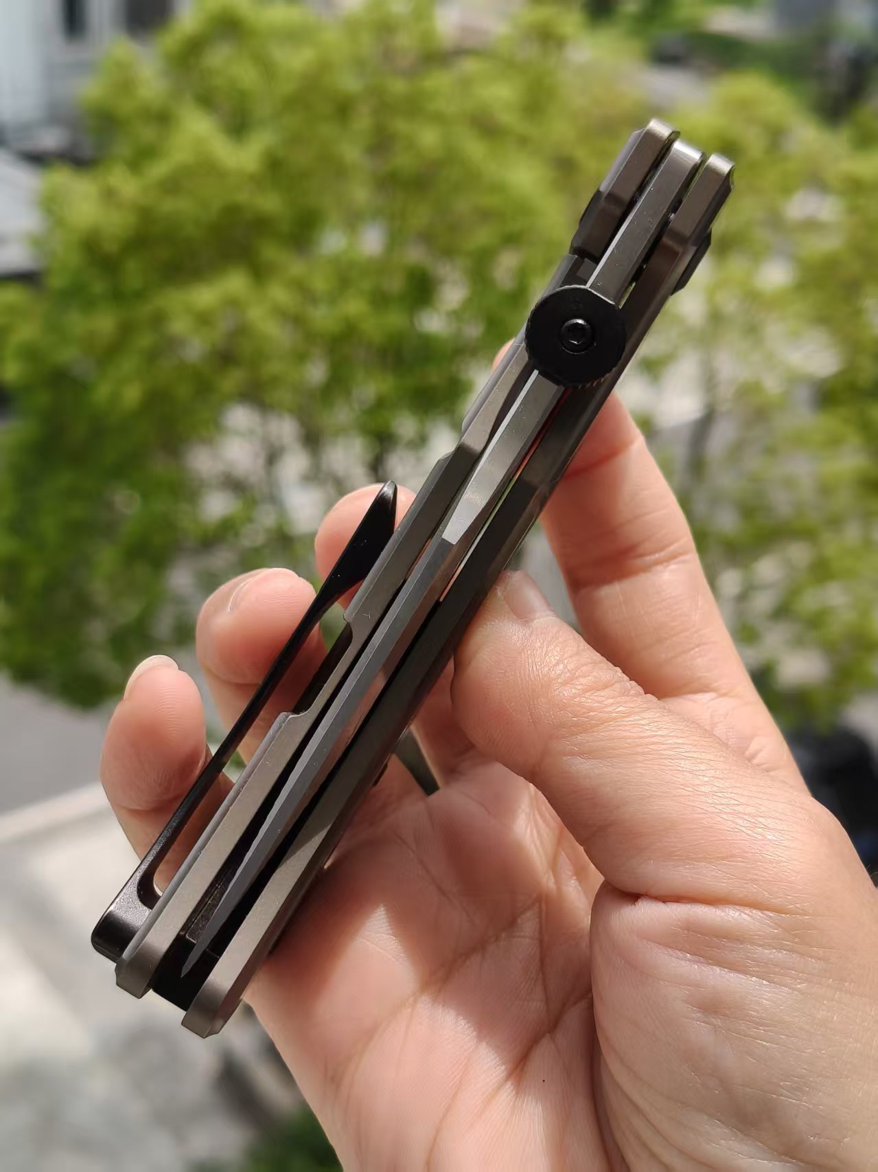 Kansept Orion S35VN钢 钛柄 K1089A2 原价1400 特惠价998 瑕疵版本