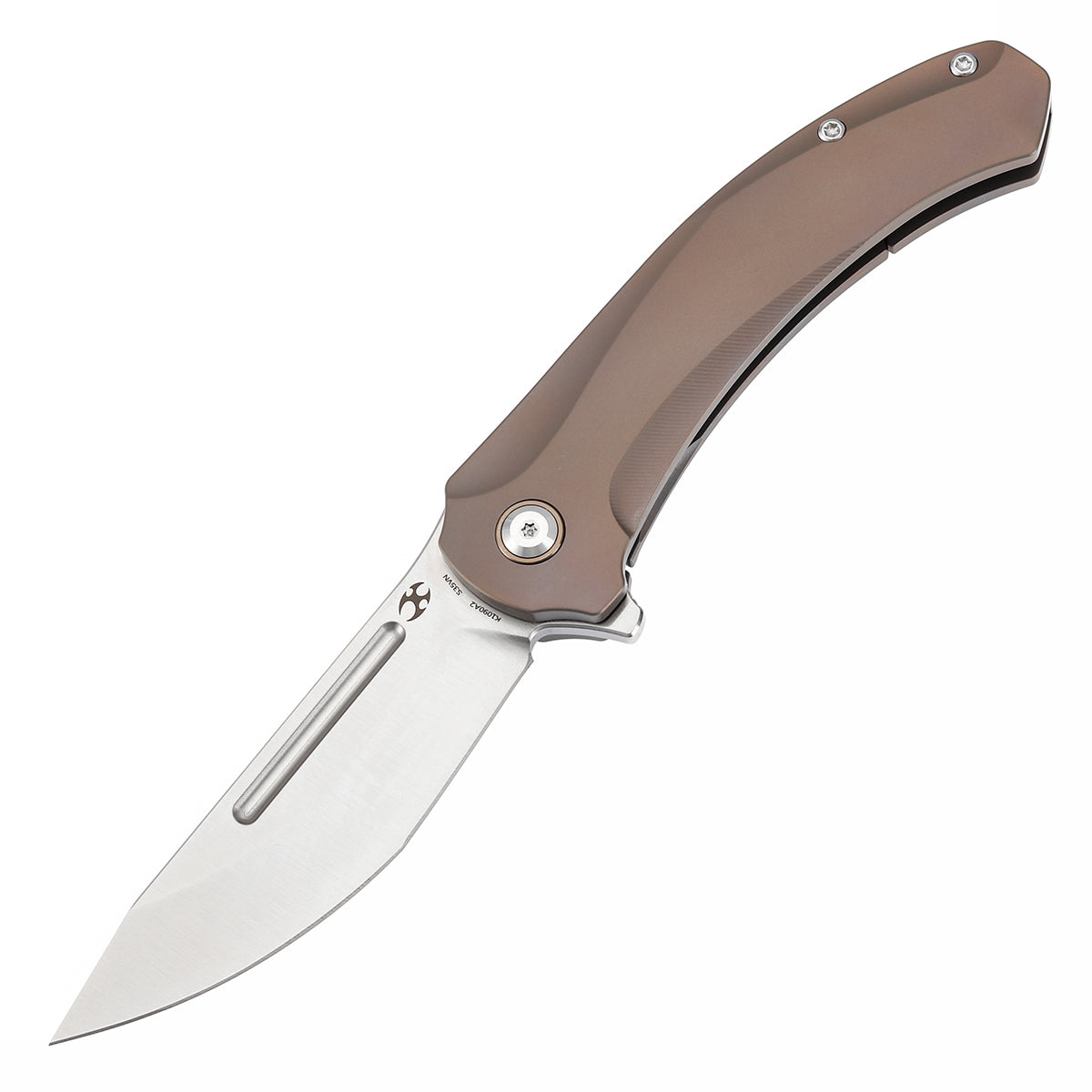 KANSEPT Hira CPM S35VN钢 氧化钛手柄 K1090A2 青铜 1400