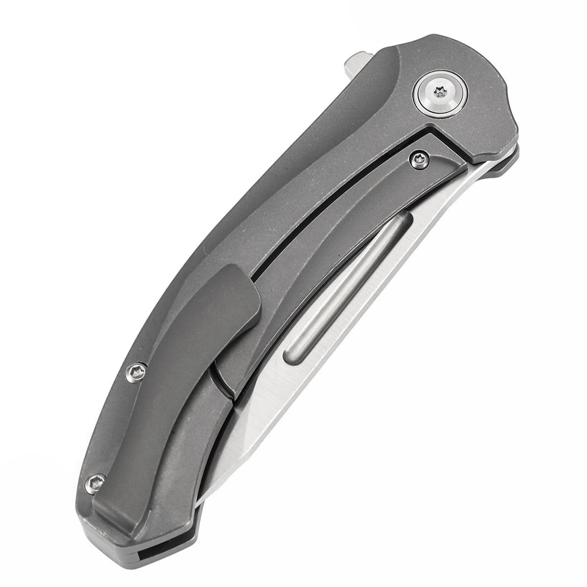 KANSEPT Hira CPM S35VN钢 钛手柄 K1090A3 钛灰色 1400
