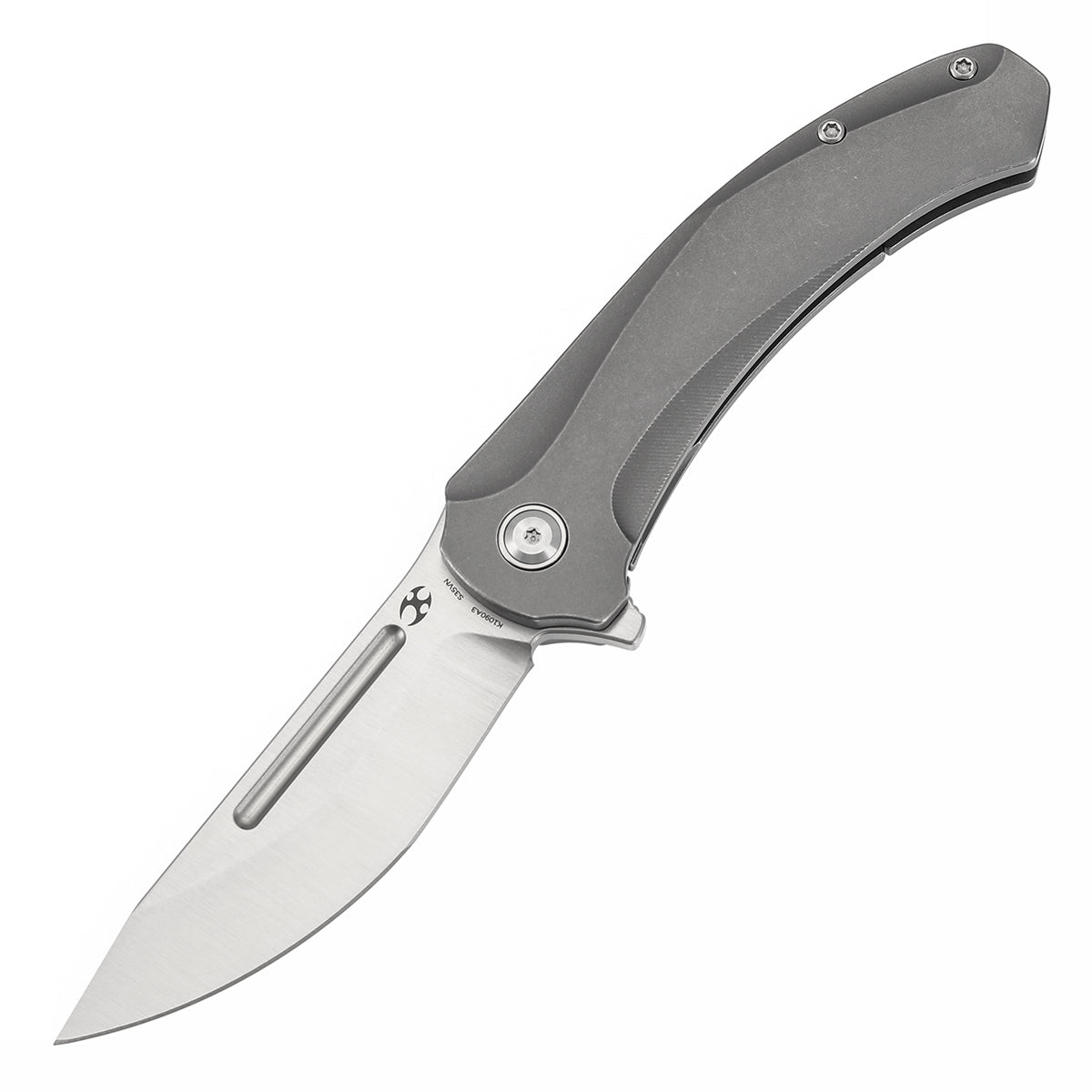 KANSEPT Hira CPM S35VN钢 钛手柄 K1090A3 钛灰色 1400