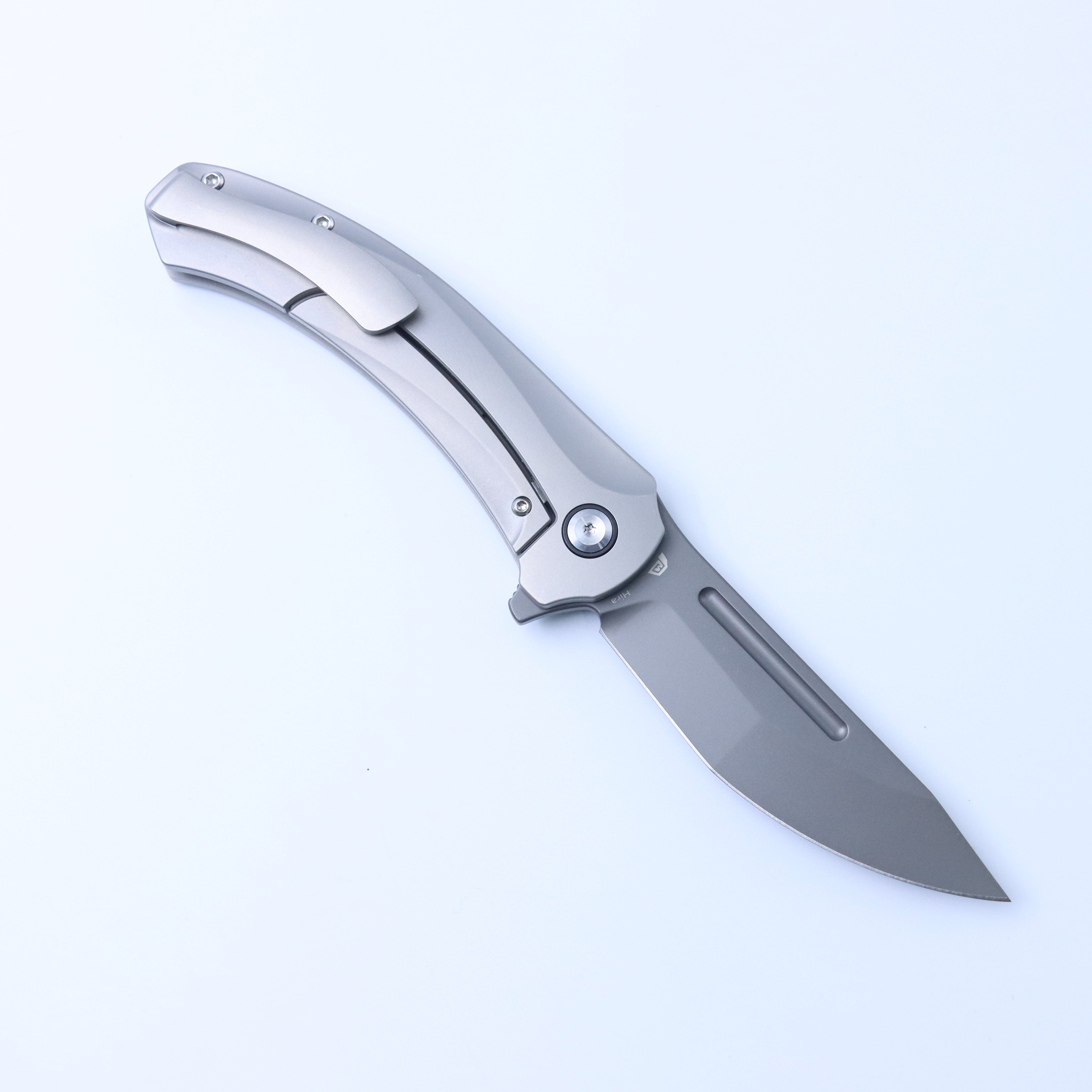 KANSEPT Hira CPM S35VN钢 钛手柄 K1090A4 钛灰色 1400