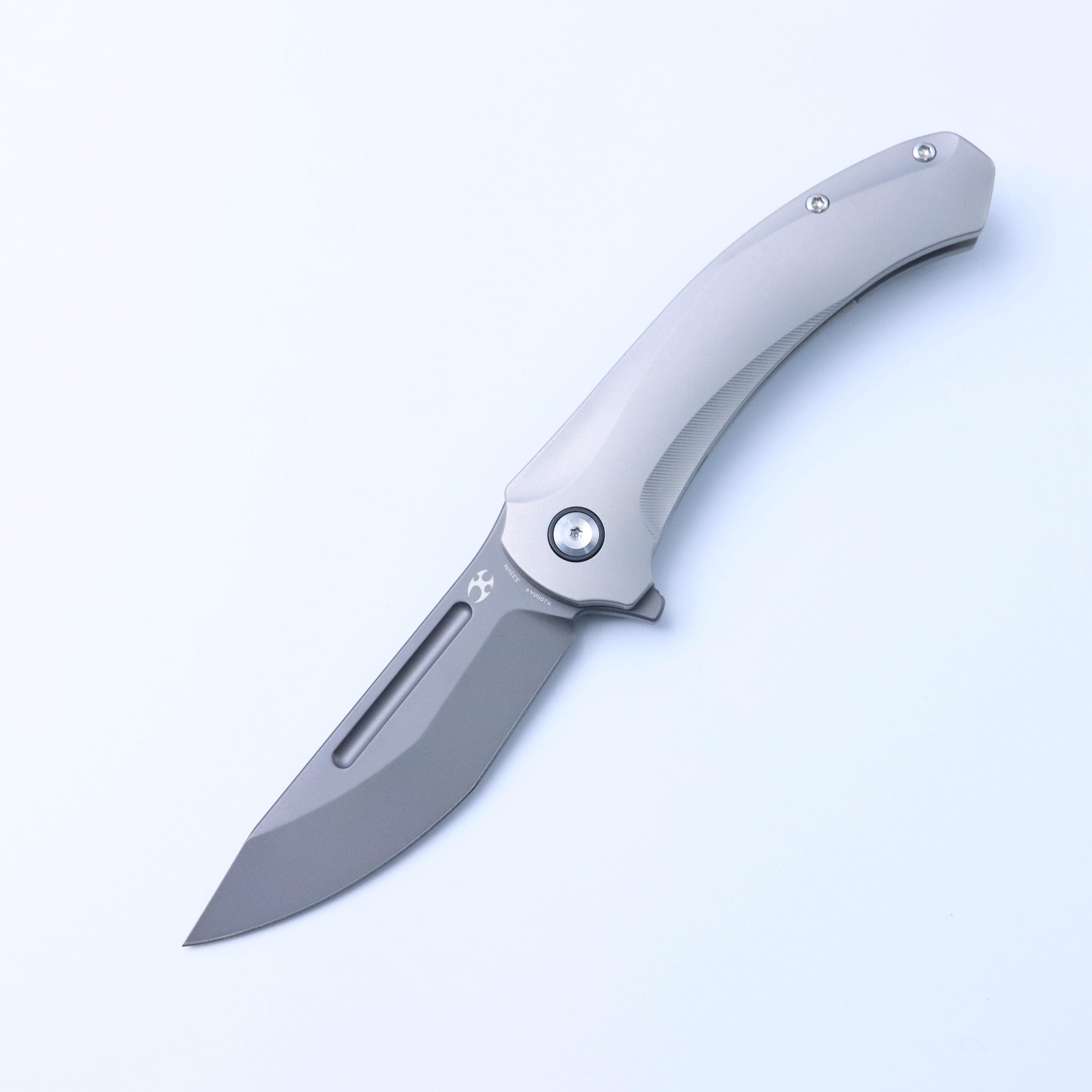 KANSEPT Hira CPM S35VN钢 钛手柄 K1090A4 钛灰色 1400