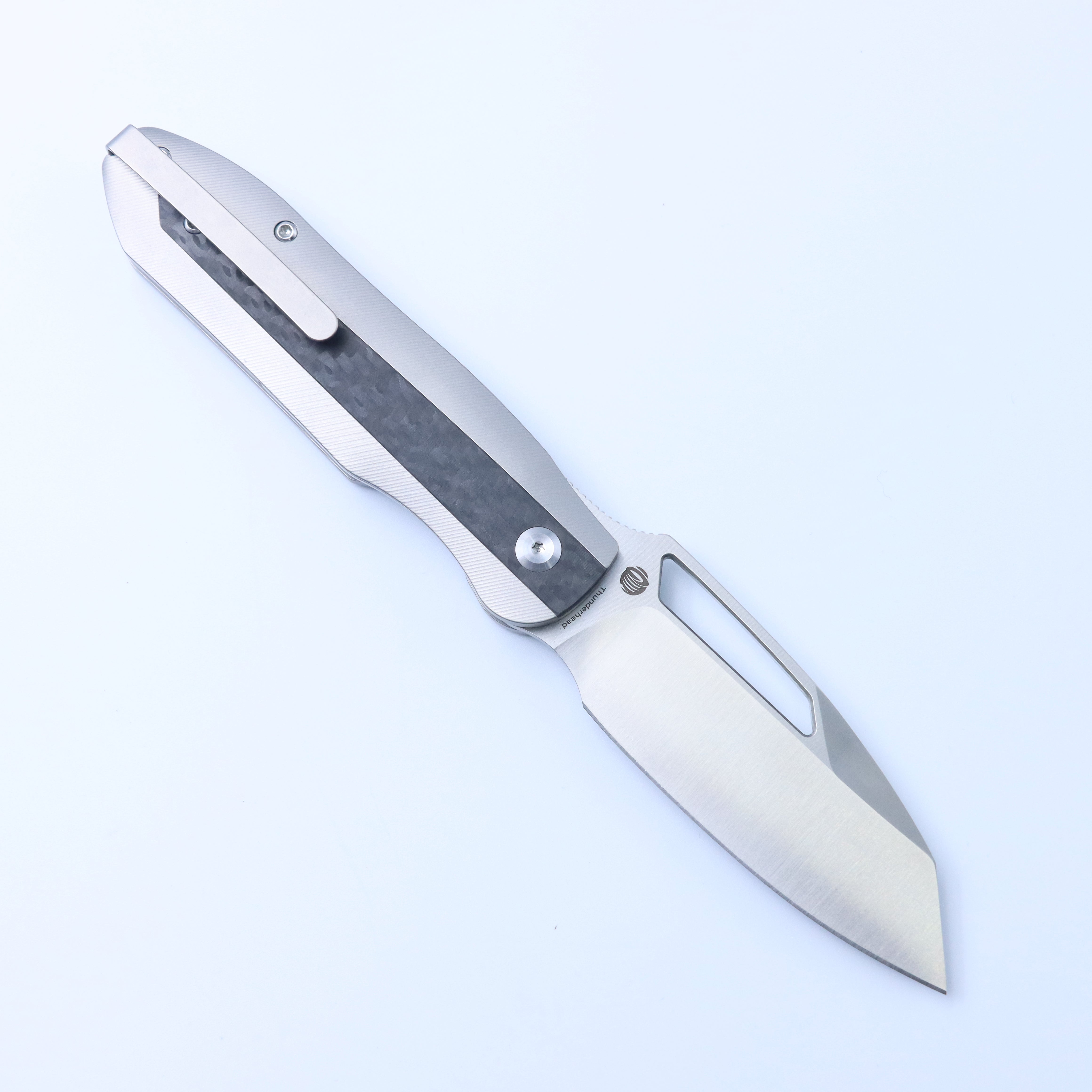 KANSEPT Thunderhead CPM S35VN钢 钛+碳纤维手柄 K1106A2 灰黑色 1400