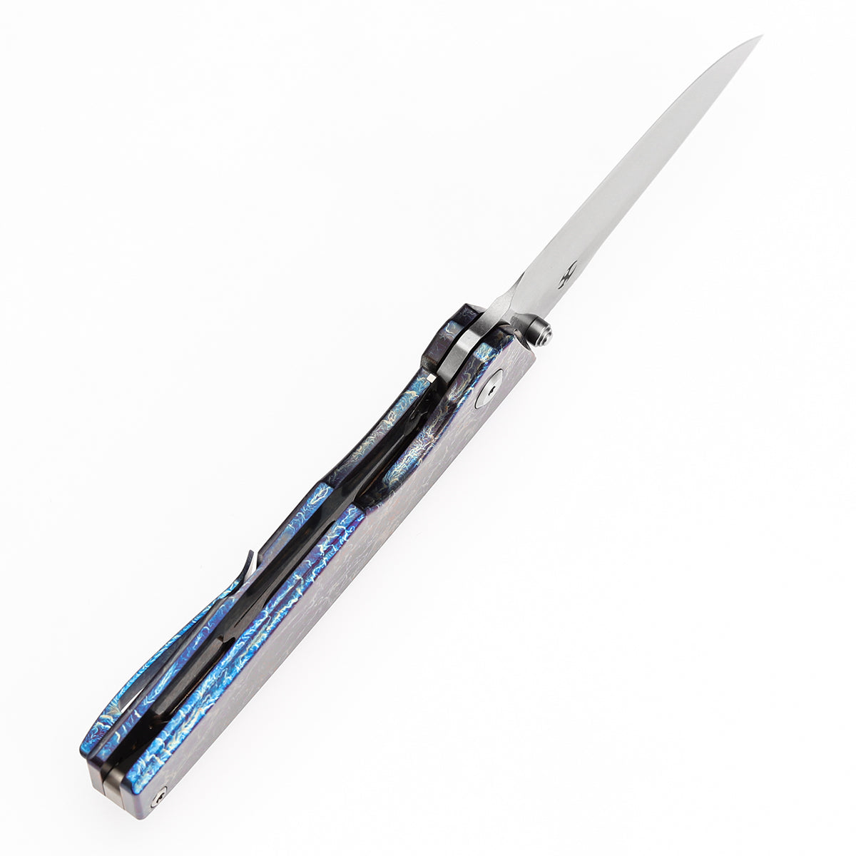 KANSEPT Chimera CPM S35VN钢 钛手柄 K1096A5 钛蓝紫色 1180