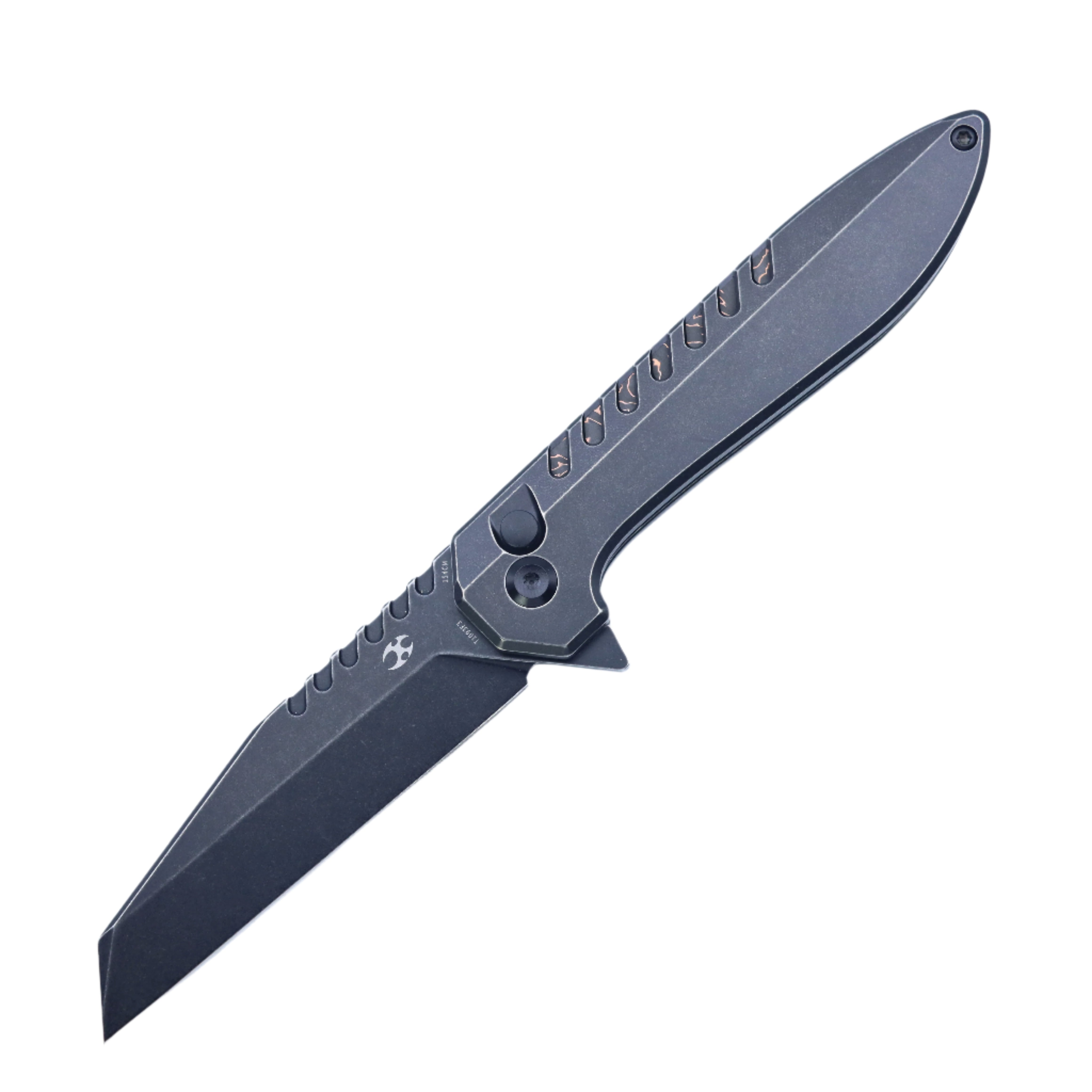 KANSEPT Kosame 154CM钢 钛+铜碳纤维手柄 T1093F3 黑色 880