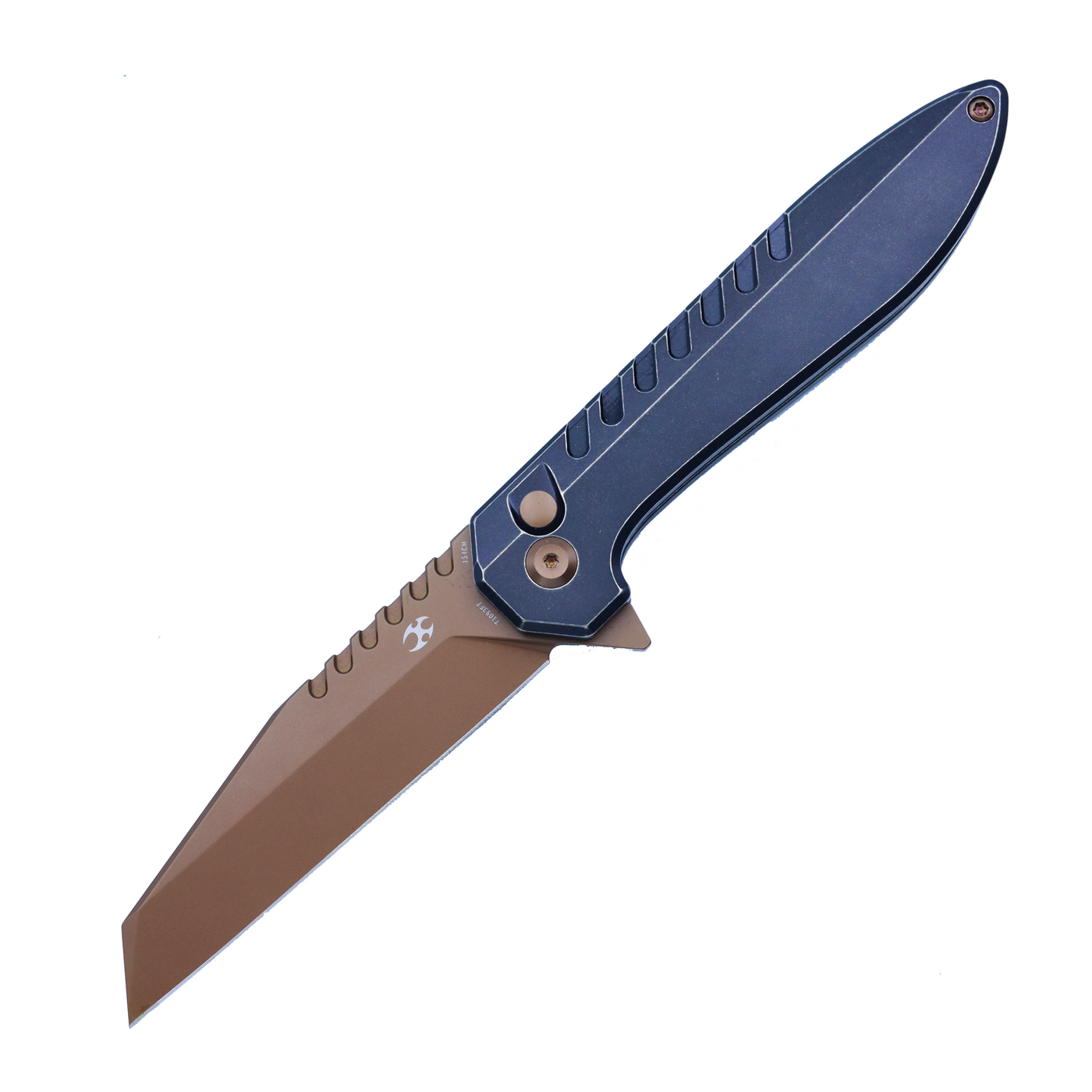 KANSEPT Kosame 154CM钢 钛手柄 T1093F7 沙色+黑色 800