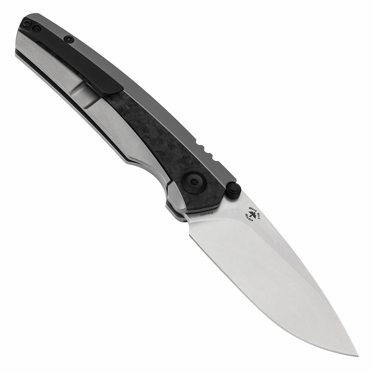 KANSEPT Raven CPM 20CV钢 钛+碳纤维手柄 K2109A2 黑色 1200
