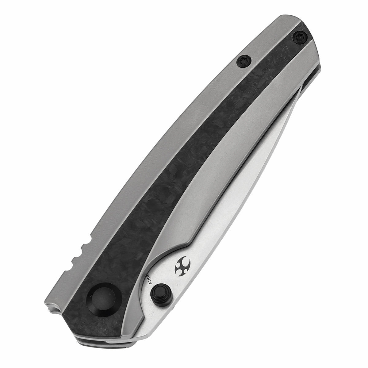 KANSEPT Raven CPM 20CV钢 钛+碳纤维手柄 K2109A2 黑色 1200