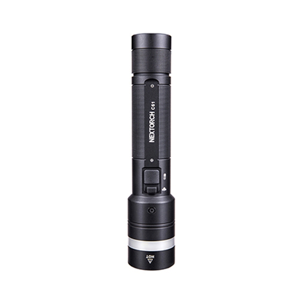 🤝NEXTORCH C61 聚泛一体无极调光高亮强光手电筒 3500流明 420米射程 含电池 438