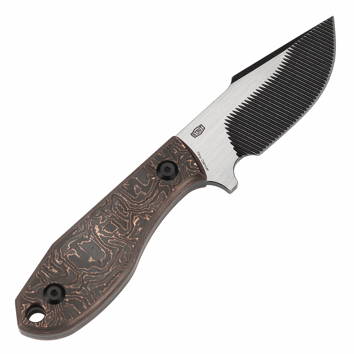 KANSEPT Tiny Dancer CPM S35VN钢 铜碳纤维手柄  K014A3 棕色 1000