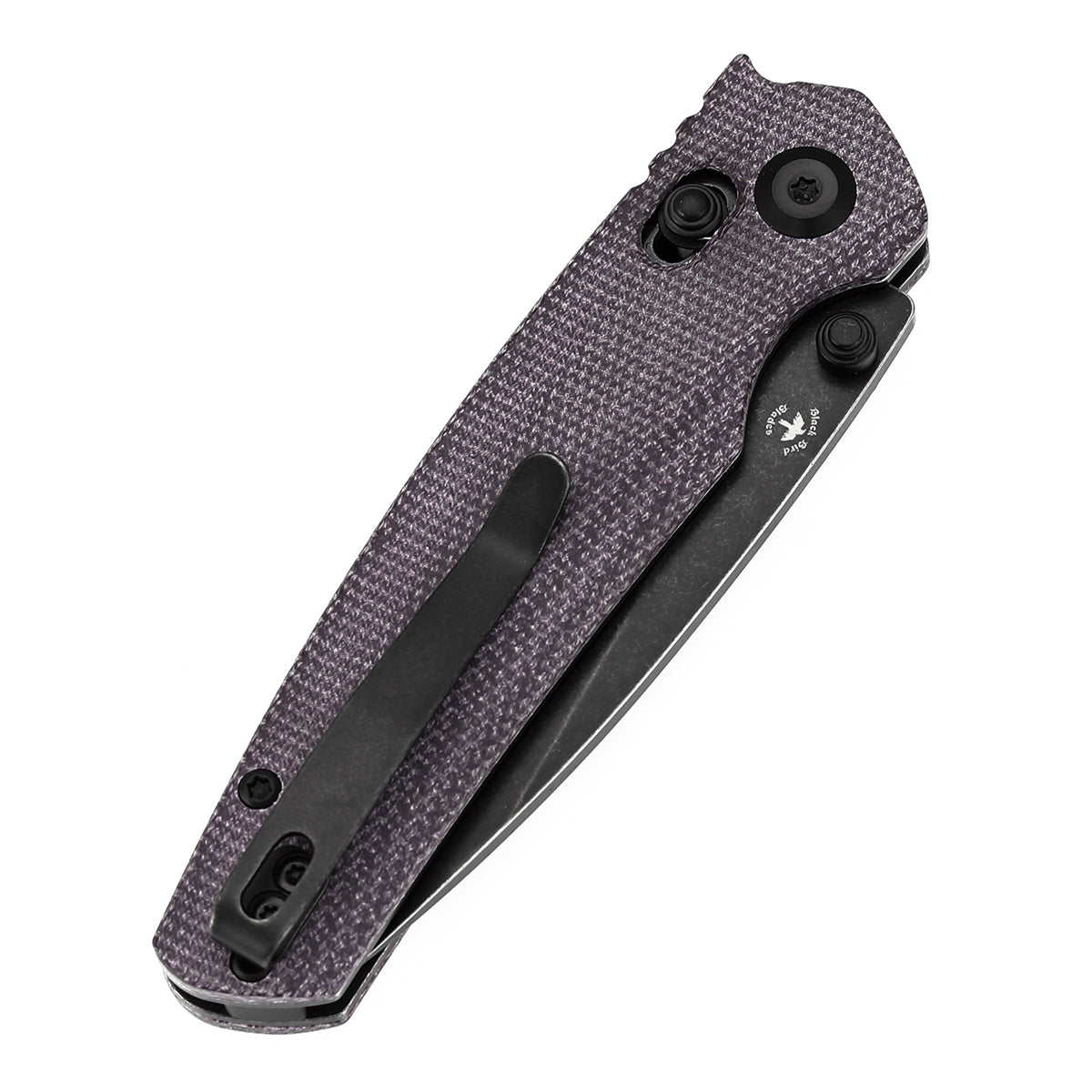 Tenable Raven 14C28N钢 Micarta 手柄 T2109V7 紫色 400
