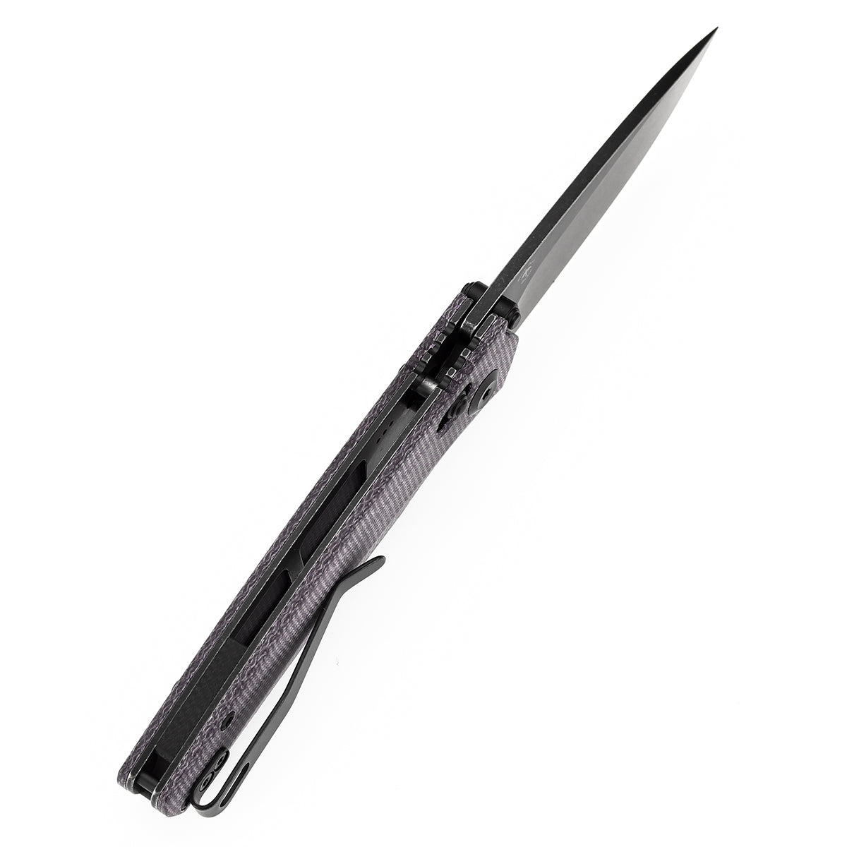 Tenable Raven 14C28N钢 Micarta 手柄 T2109V7 紫色 400