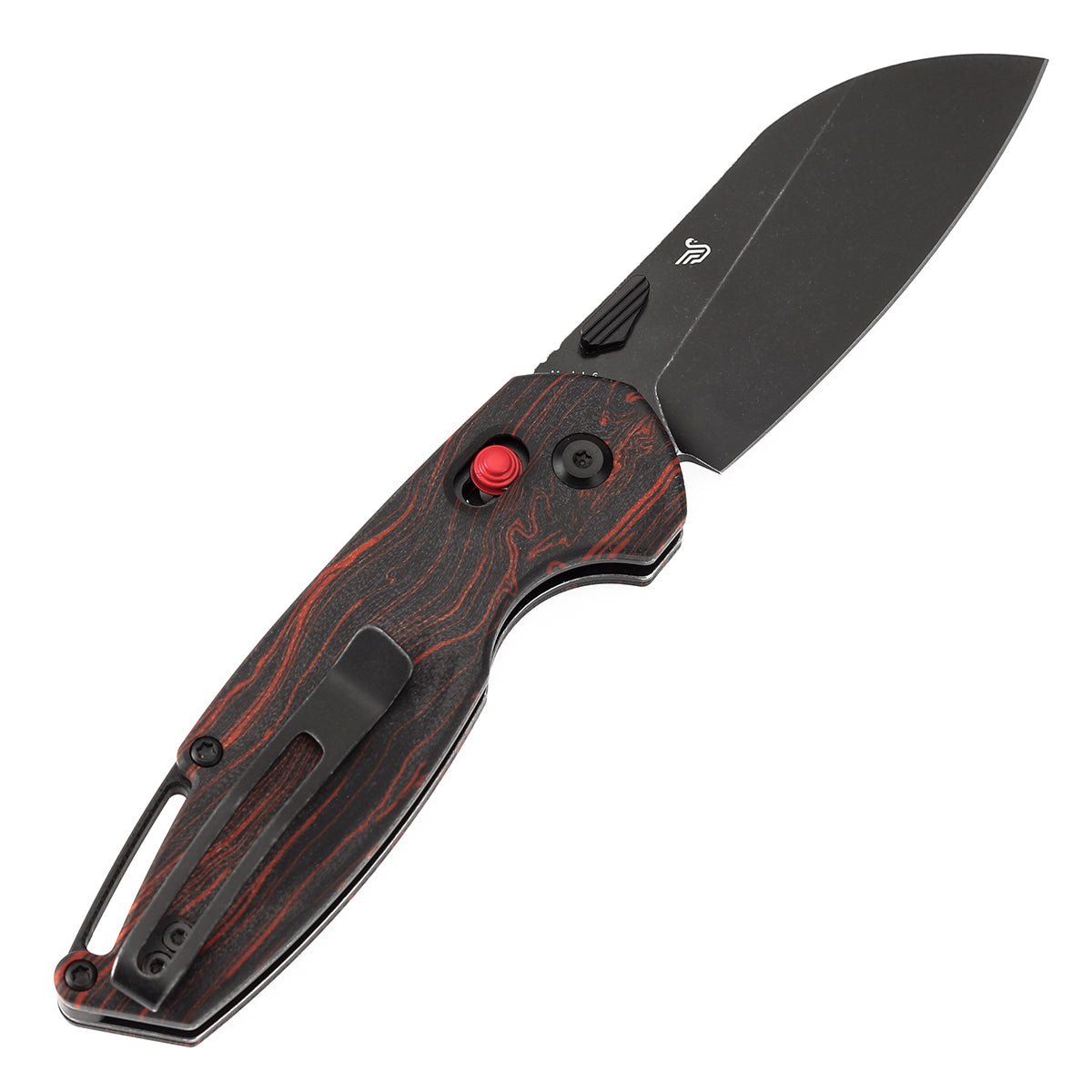 Tenable Model 6 14C28N钢 G-mascus手柄 T1022V7 红黑色 500