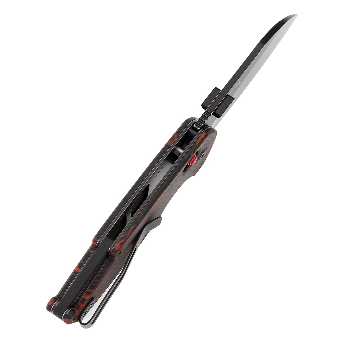 Tenable Model 6 14C28N钢 G-mascus手柄 T1022V7 红黑色 500