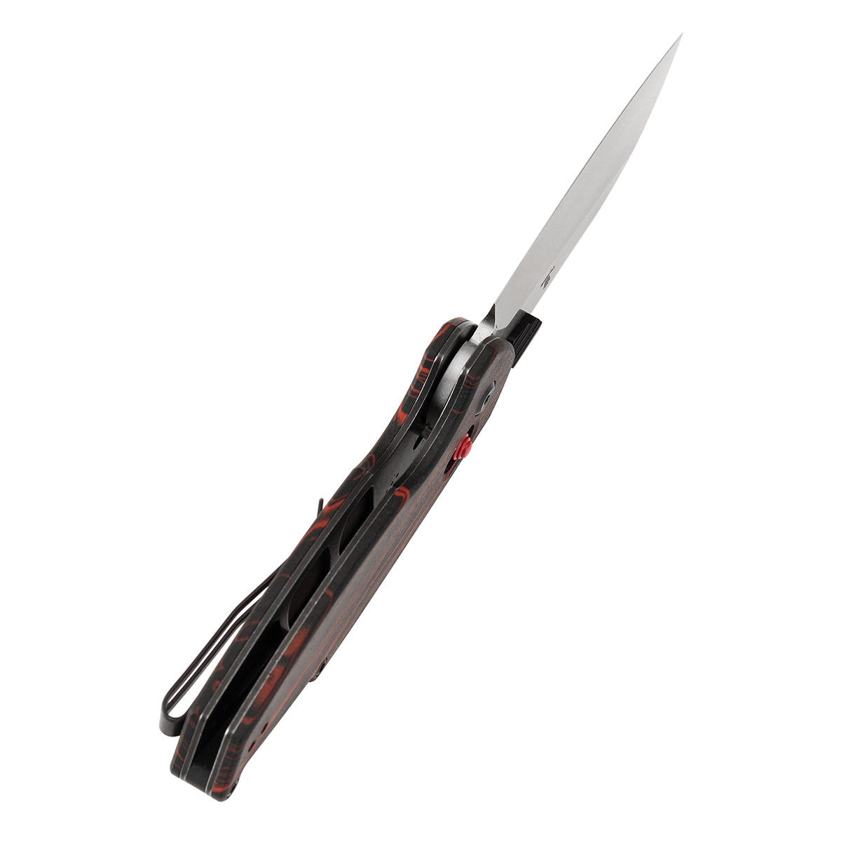 Tenable Model 6 14C28N钢 G-mascus手柄 T1022V8 红黑色 500
