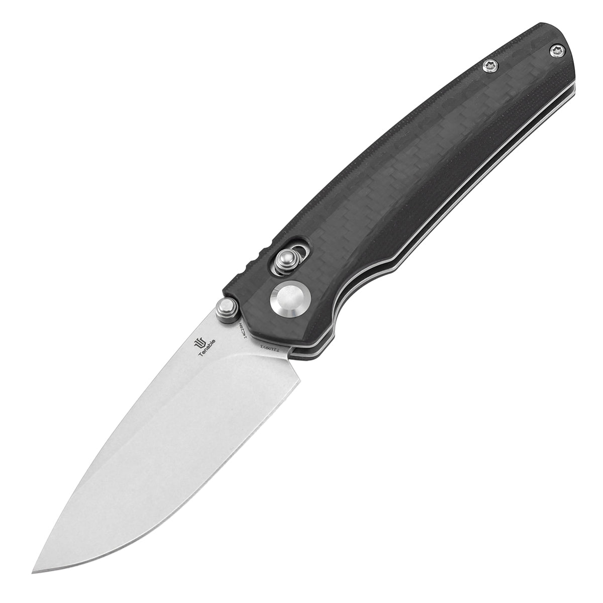 Tenable Raven 14C28N钢 碳纤维手柄 T2109V1 黑色 500
