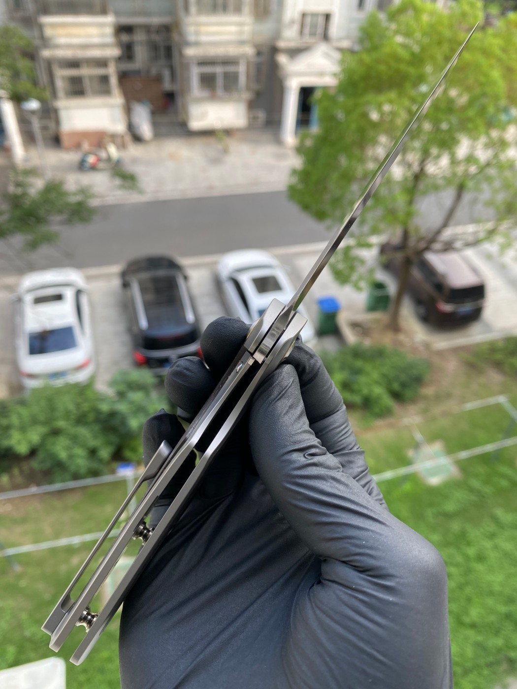 Kansept Knives Tuckamore CPM-20CV钢 钛柄+碳纤维 K1052A2 钛色 1780