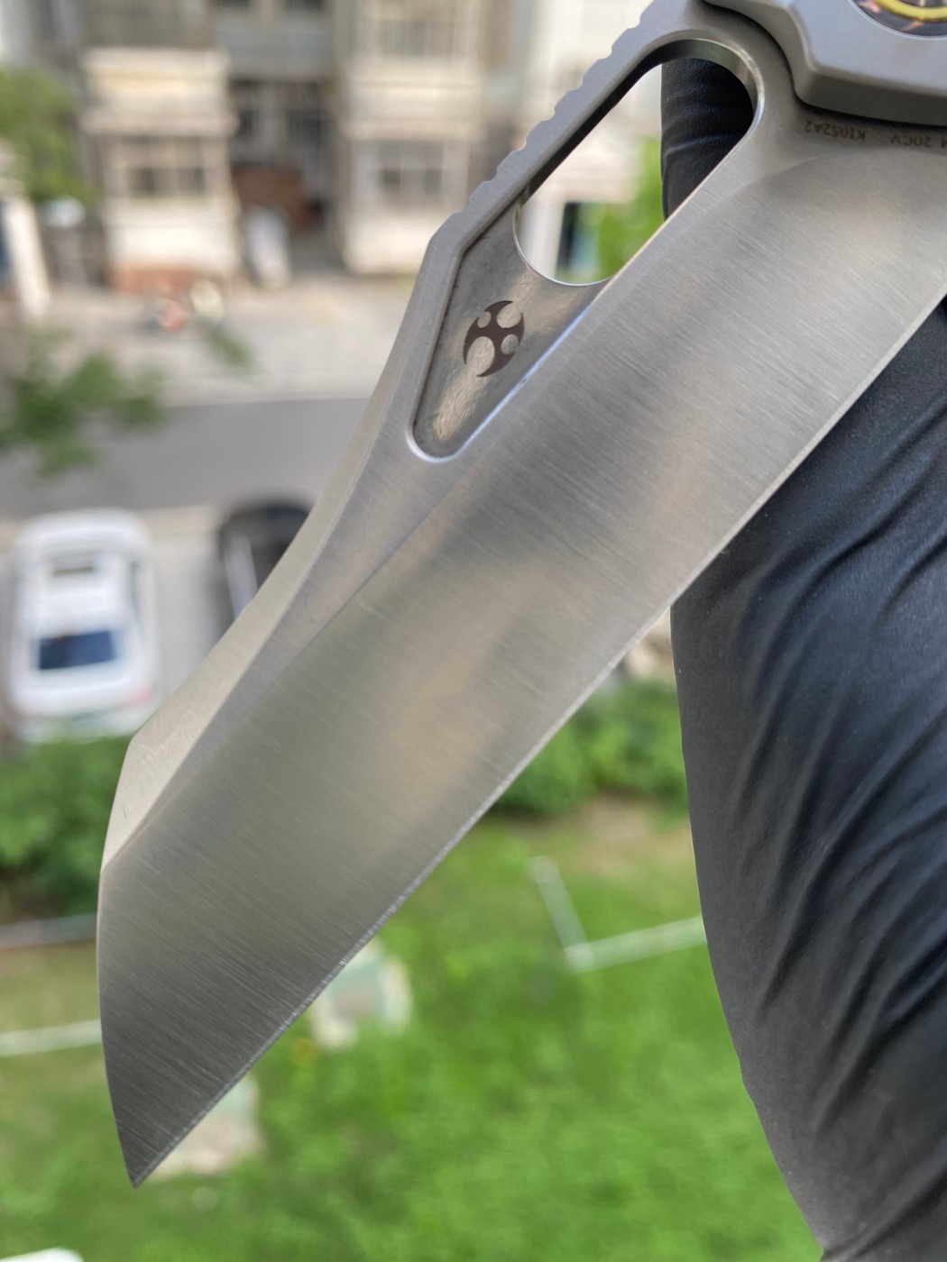 Kansept Knives Tuckamore CPM-20CV钢 钛柄+碳纤维 K1052A2 钛色 1780