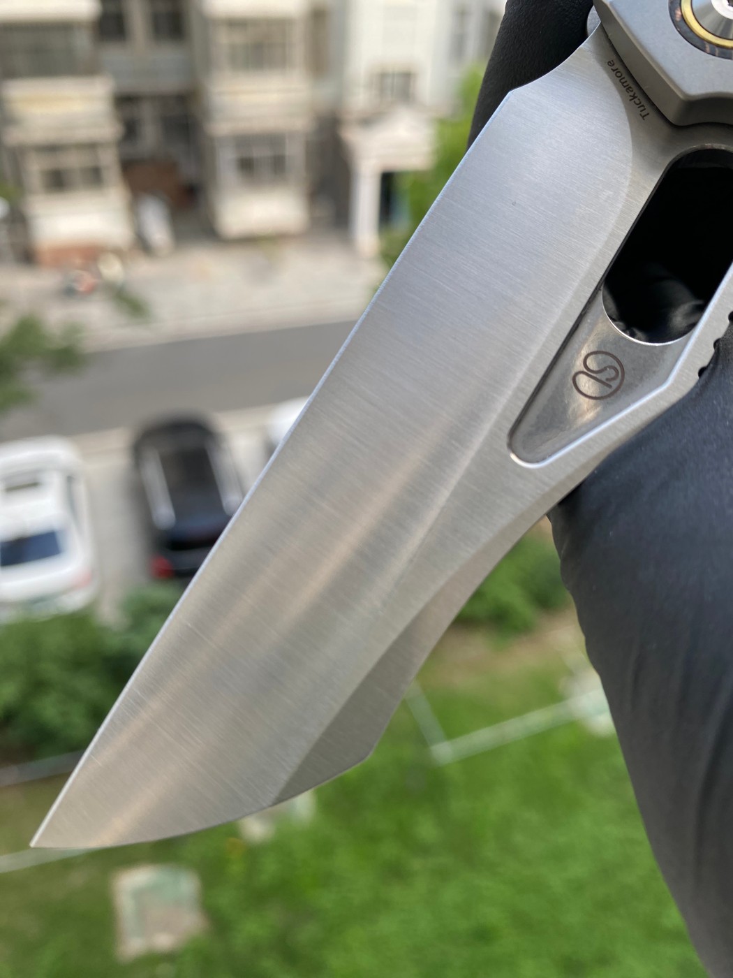Kansept Knives Tuckamore CPM-20CV钢 钛柄+碳纤维 K1052A2 钛色 1780
