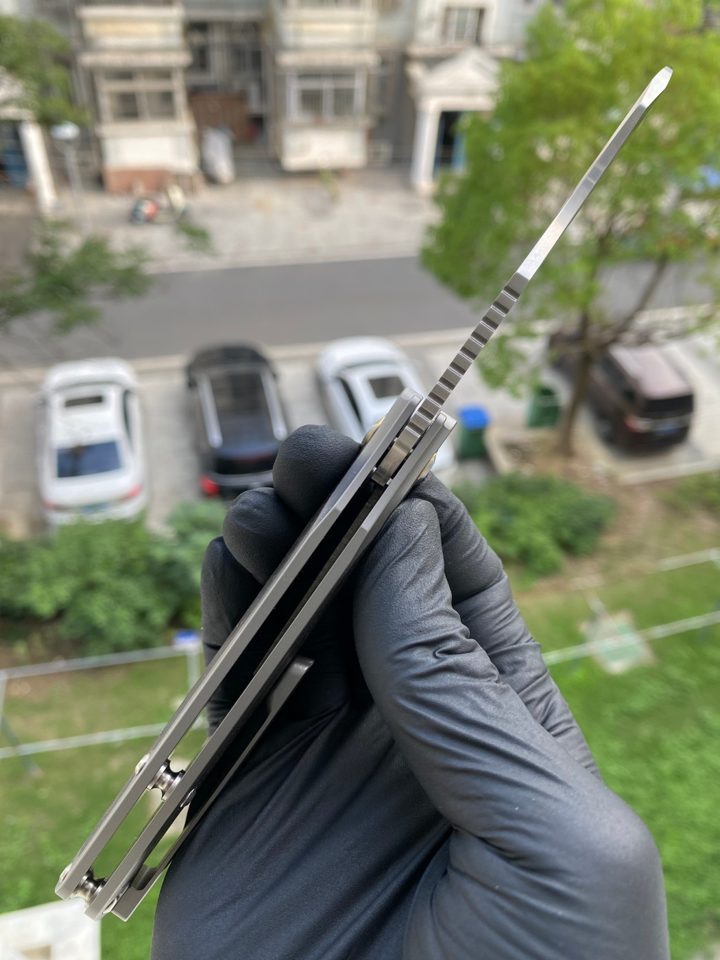 Kansept Knives Tuckamore CPM-20CV钢 钛柄+碳纤维 K1052A2 钛色 1780